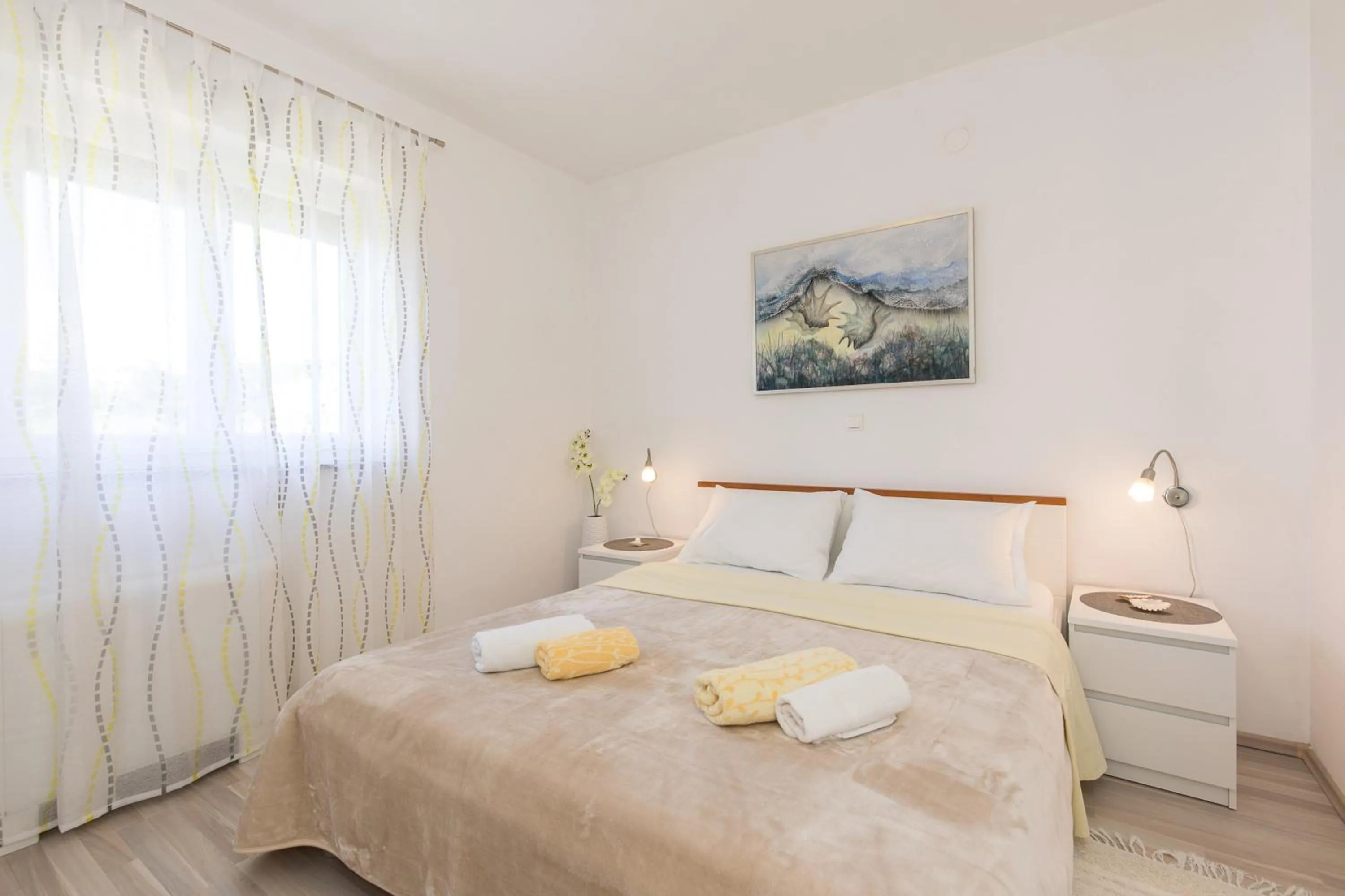 Bedroom, Bed in Apartmani Alma
