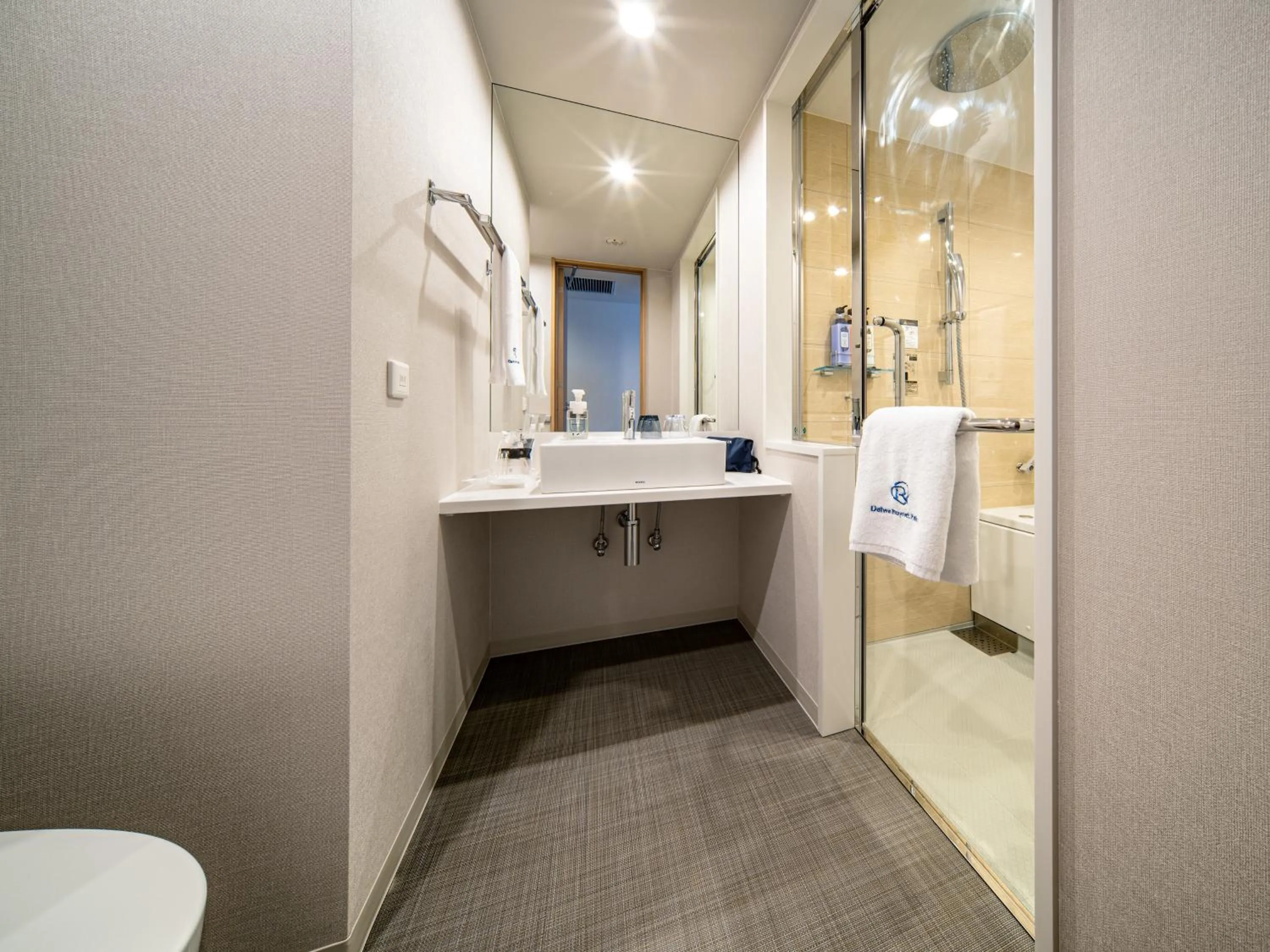 Bathroom in Daiwa Roynet Hotel Kumamoto