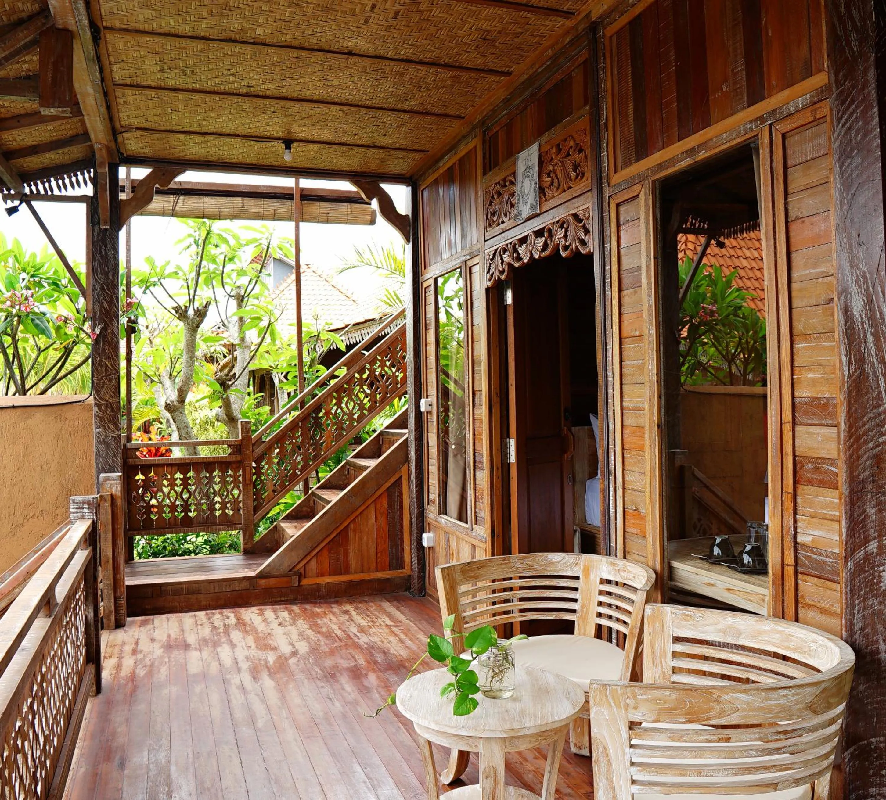 Balcony/Terrace in Nauna Villa Bali