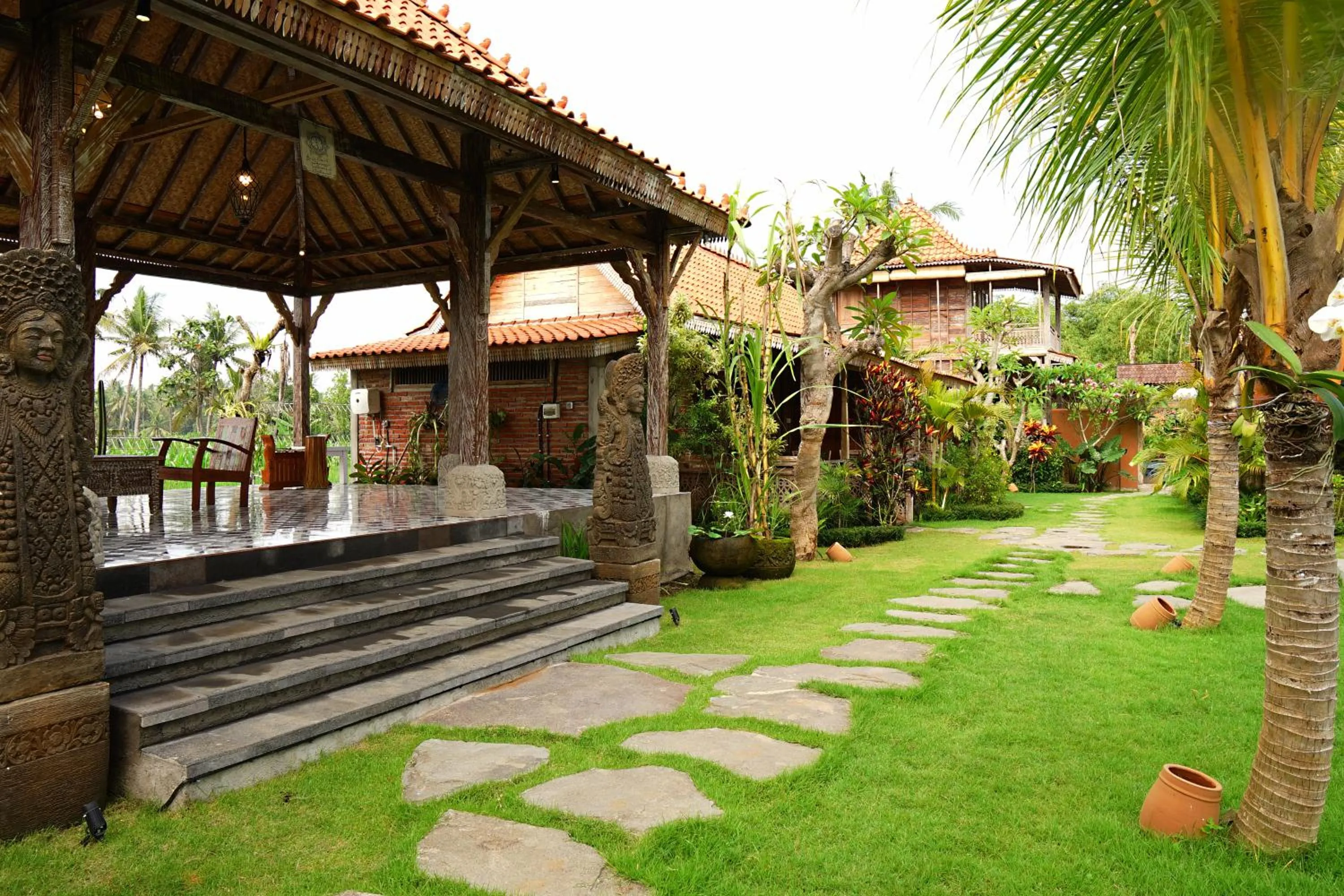 Garden in Nauna Villa Bali