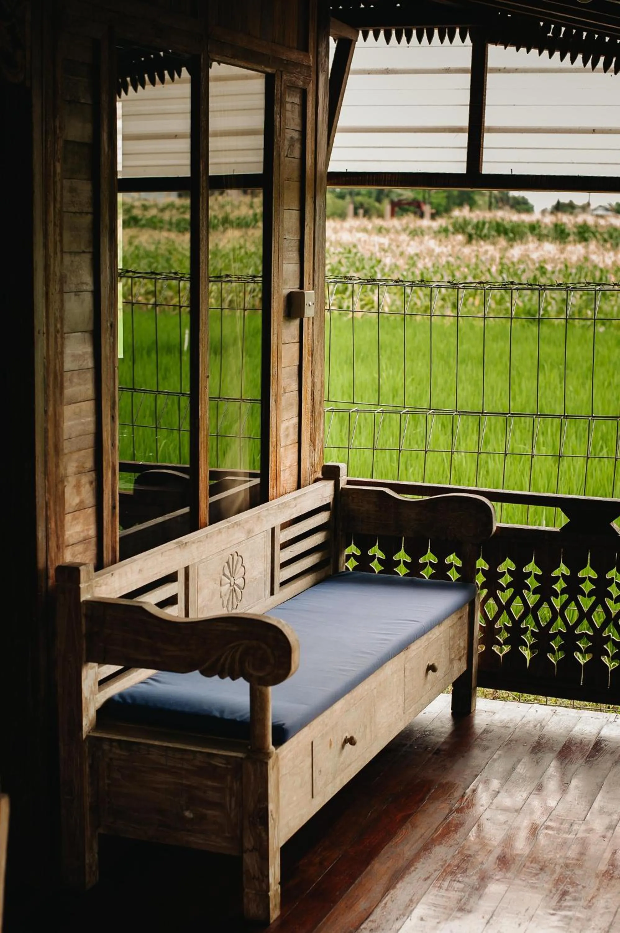 Seating area in Nauna Villa Bali