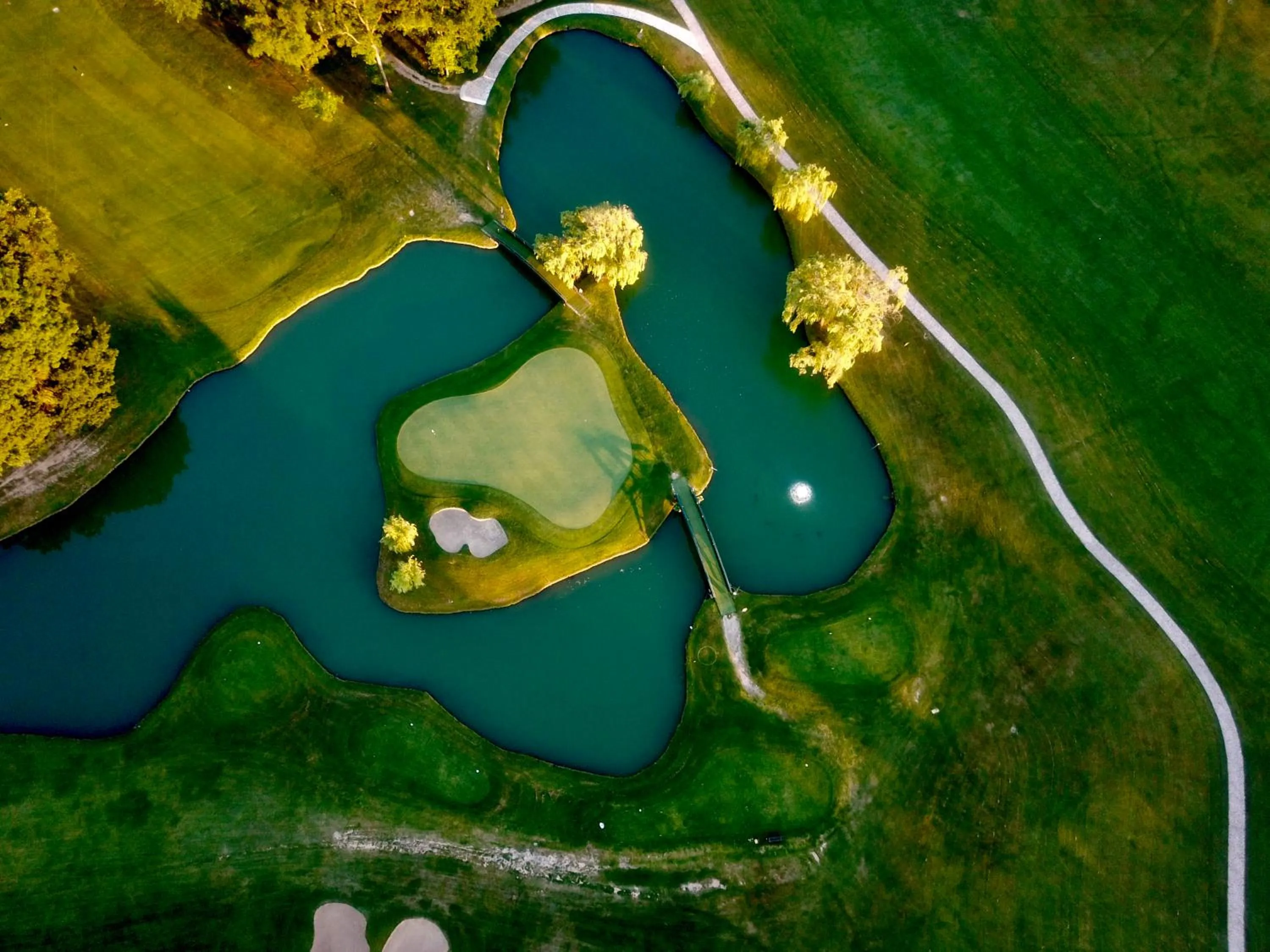 Golfcourse in Golf Hotel Castelconturbia