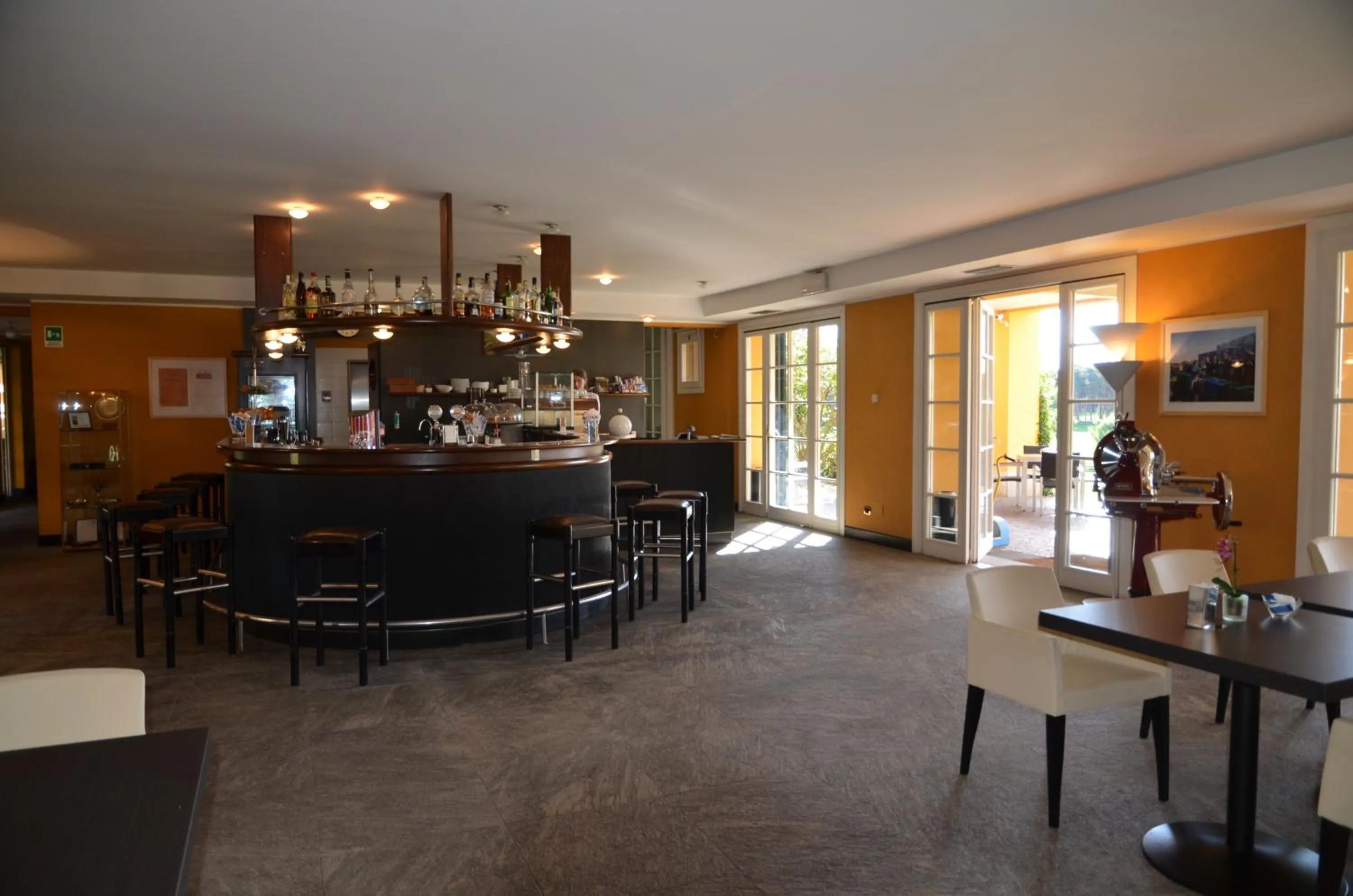 Lounge or bar in Golf Hotel Castelconturbia