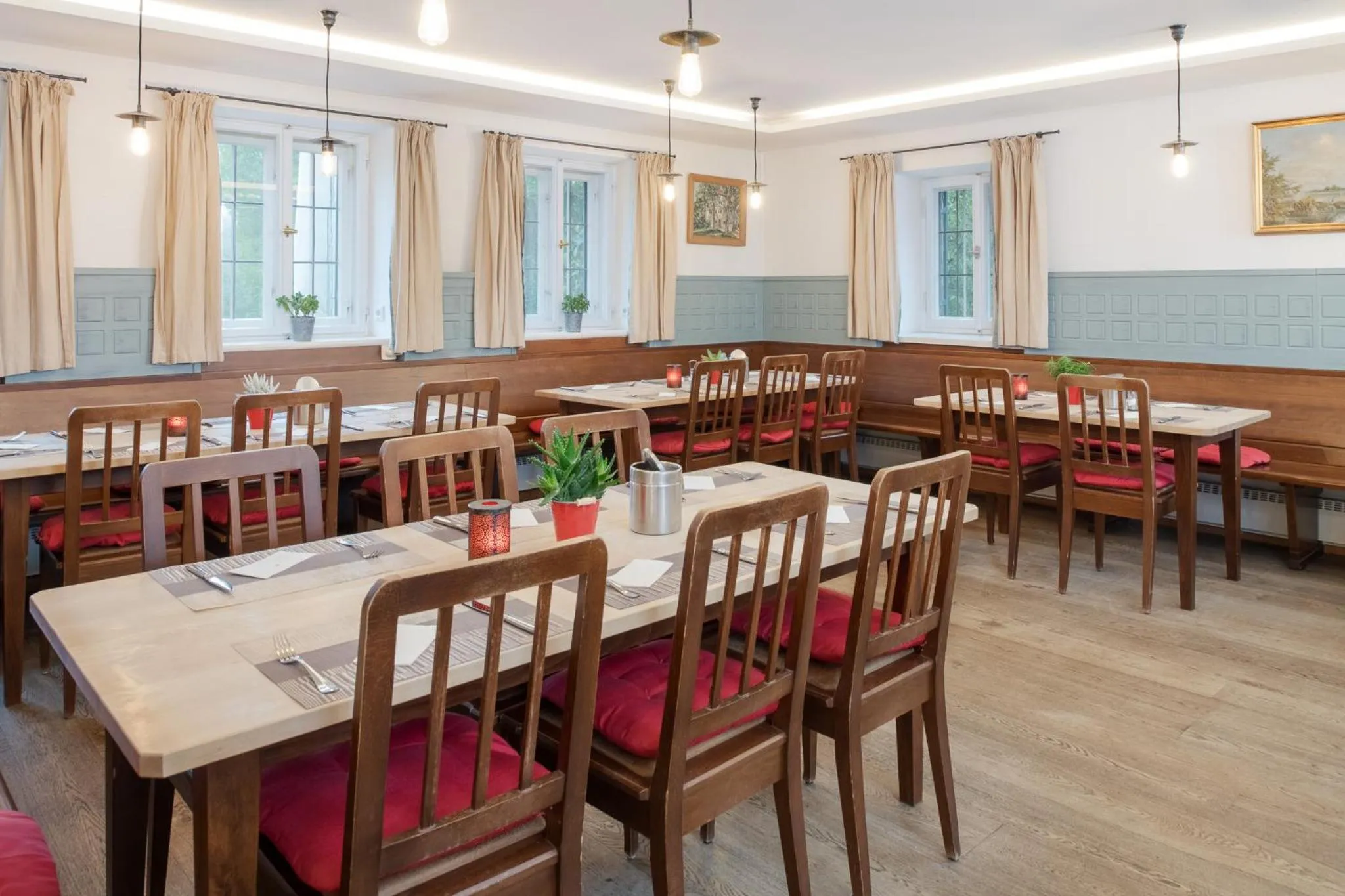 Restaurant/places to eat in Hotel Aiterbach am Chiemsee