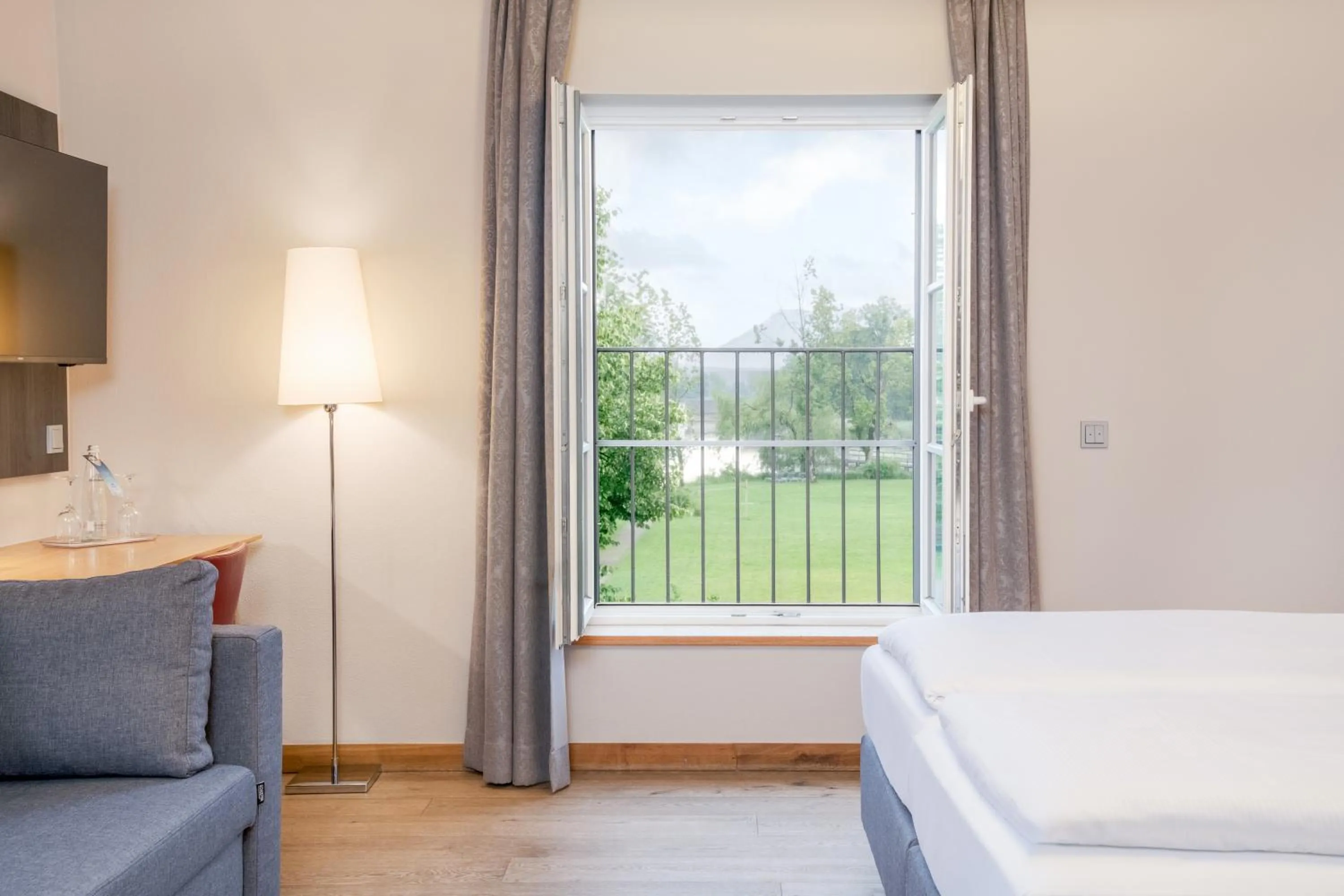 Photo of the whole room, Bed in Hotel Aiterbach am Chiemsee