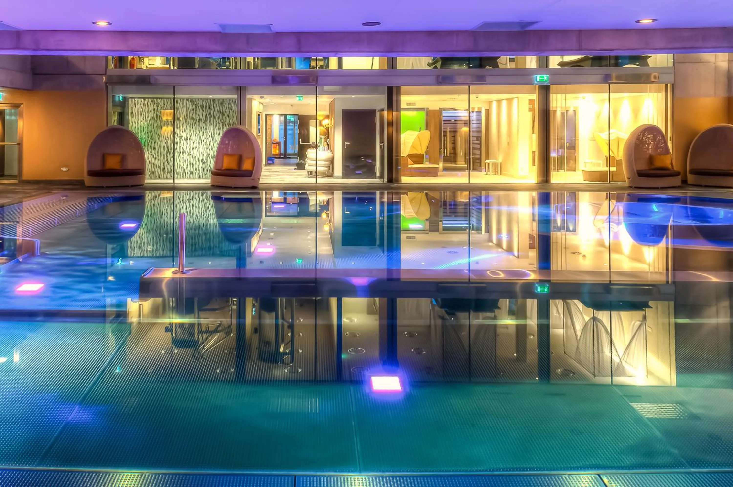 Swimming pool in Alpenlove - Adult SPA Hotel