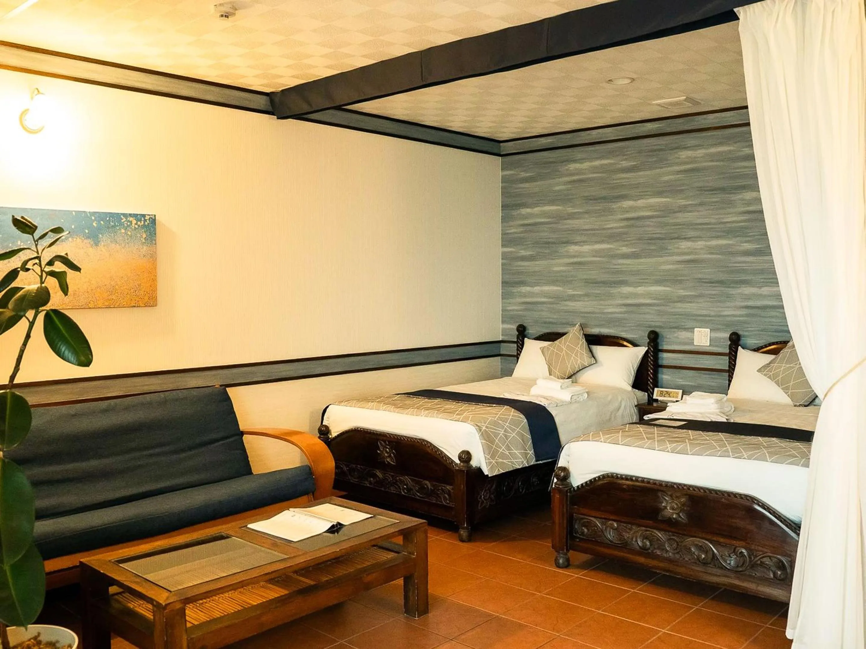 Bedroom, Bed in Haruhoo Resort ISHIGAKI