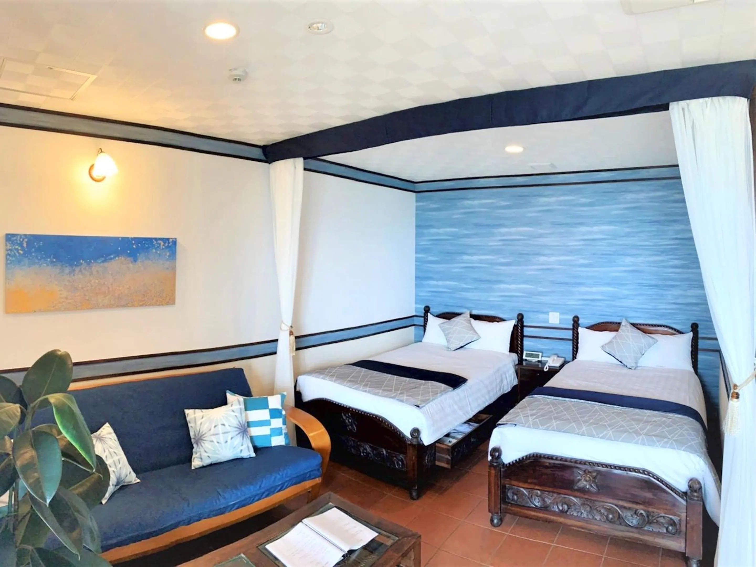 Bedroom, Bed in Haruhoo Resort ISHIGAKI