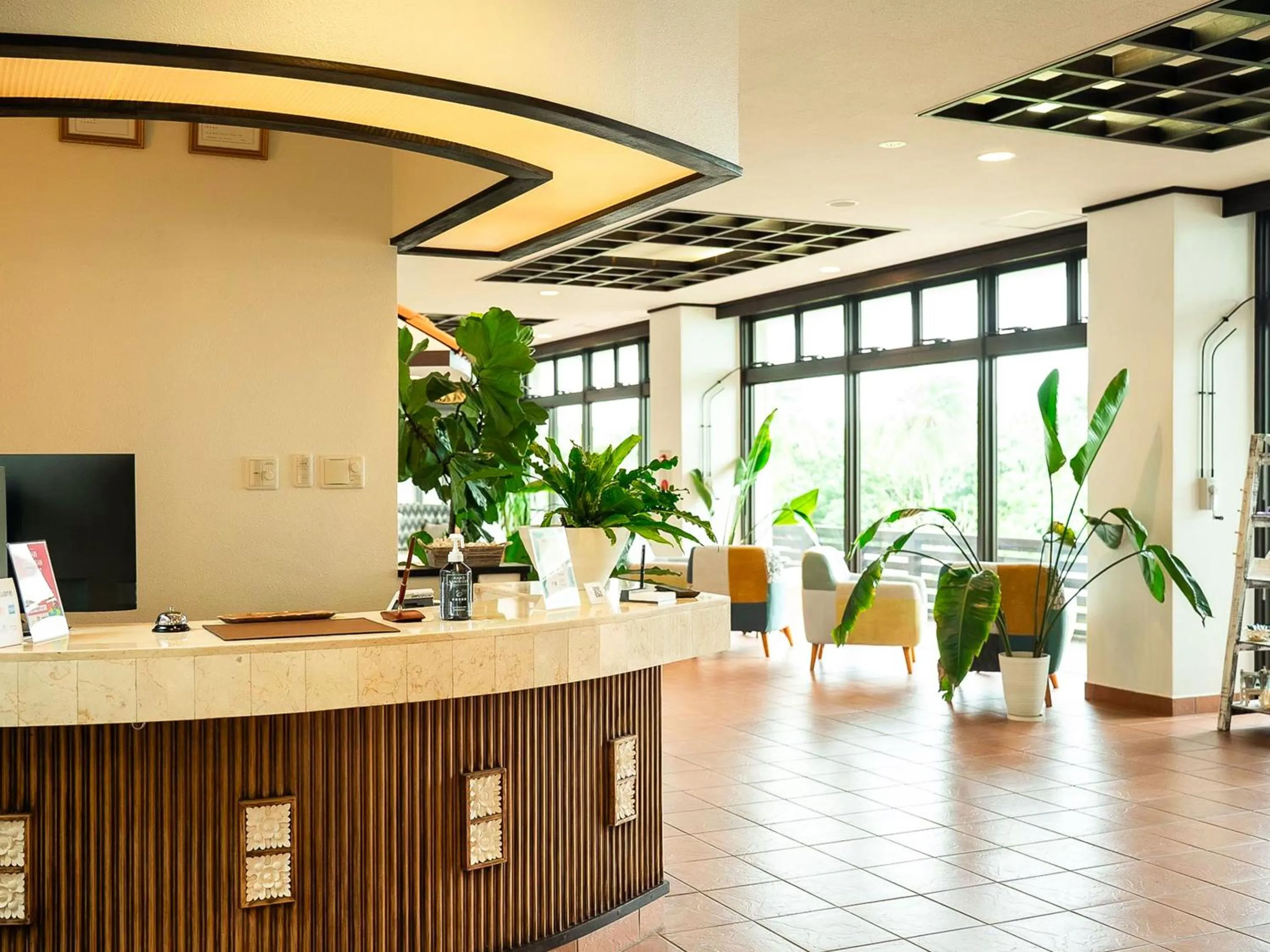 Lobby or reception in Haruhoo Resort ISHIGAKI