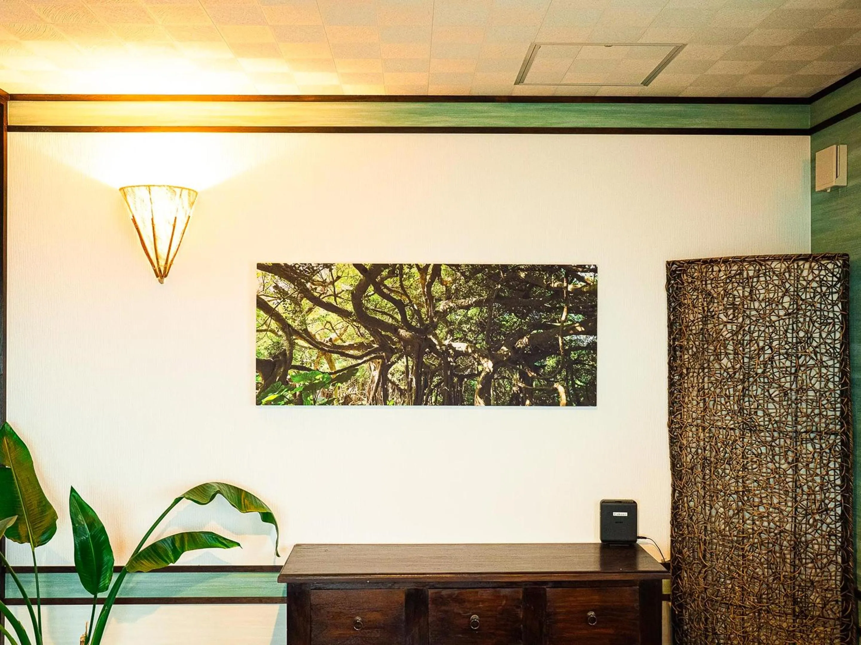 Decorative detail in Haruhoo Resort ISHIGAKI