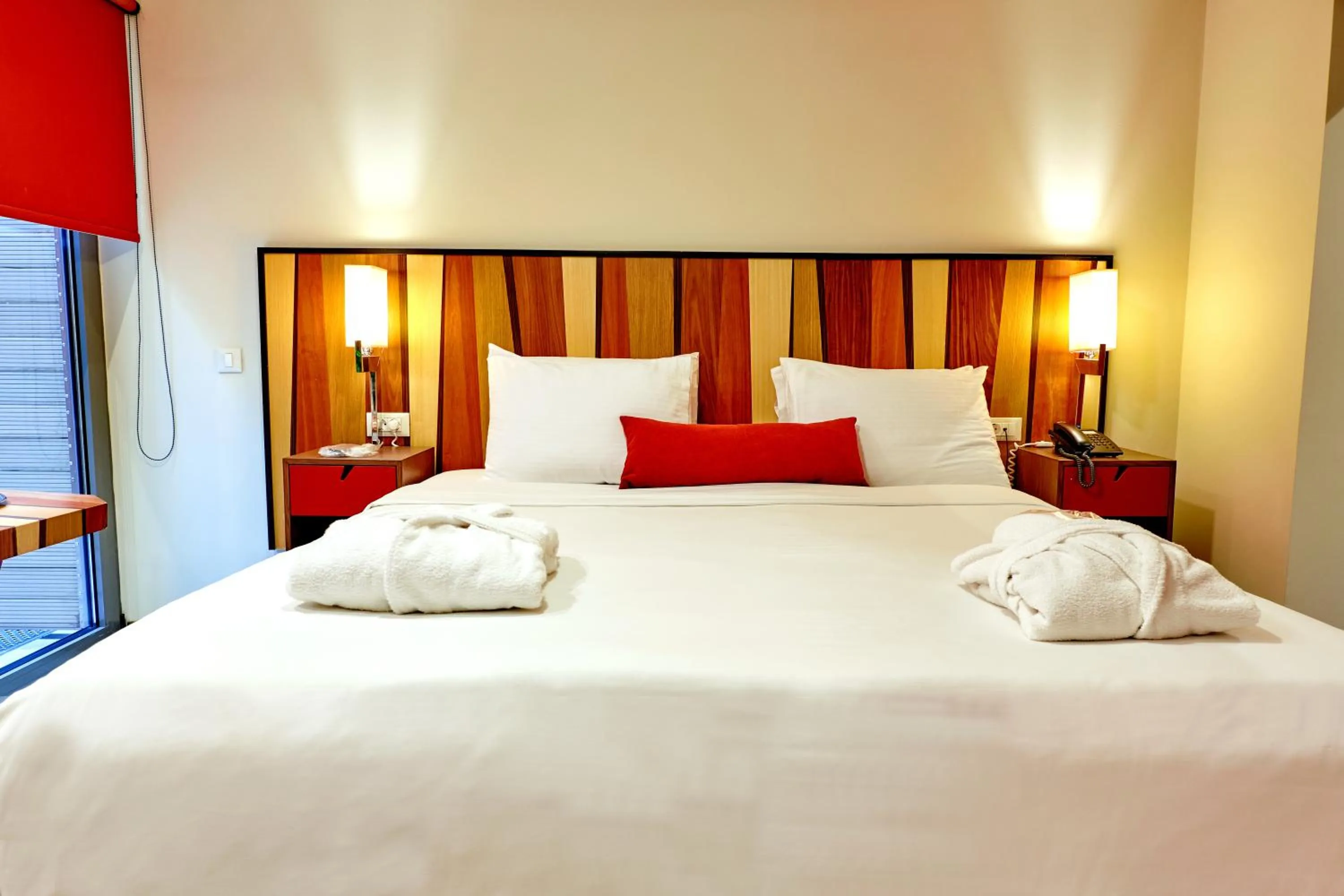 Bed in Lato Annex Boutique Rooms