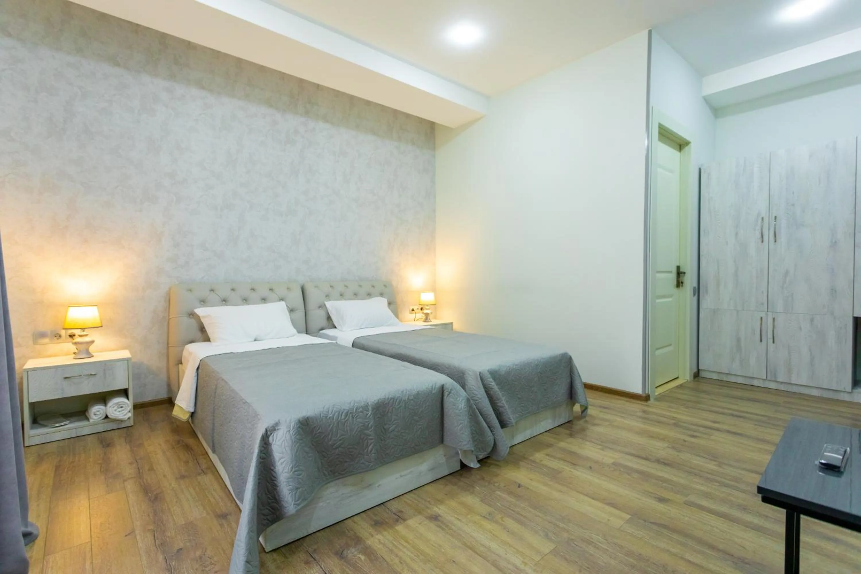 Bedroom, Bed in Hotel Rustaveli