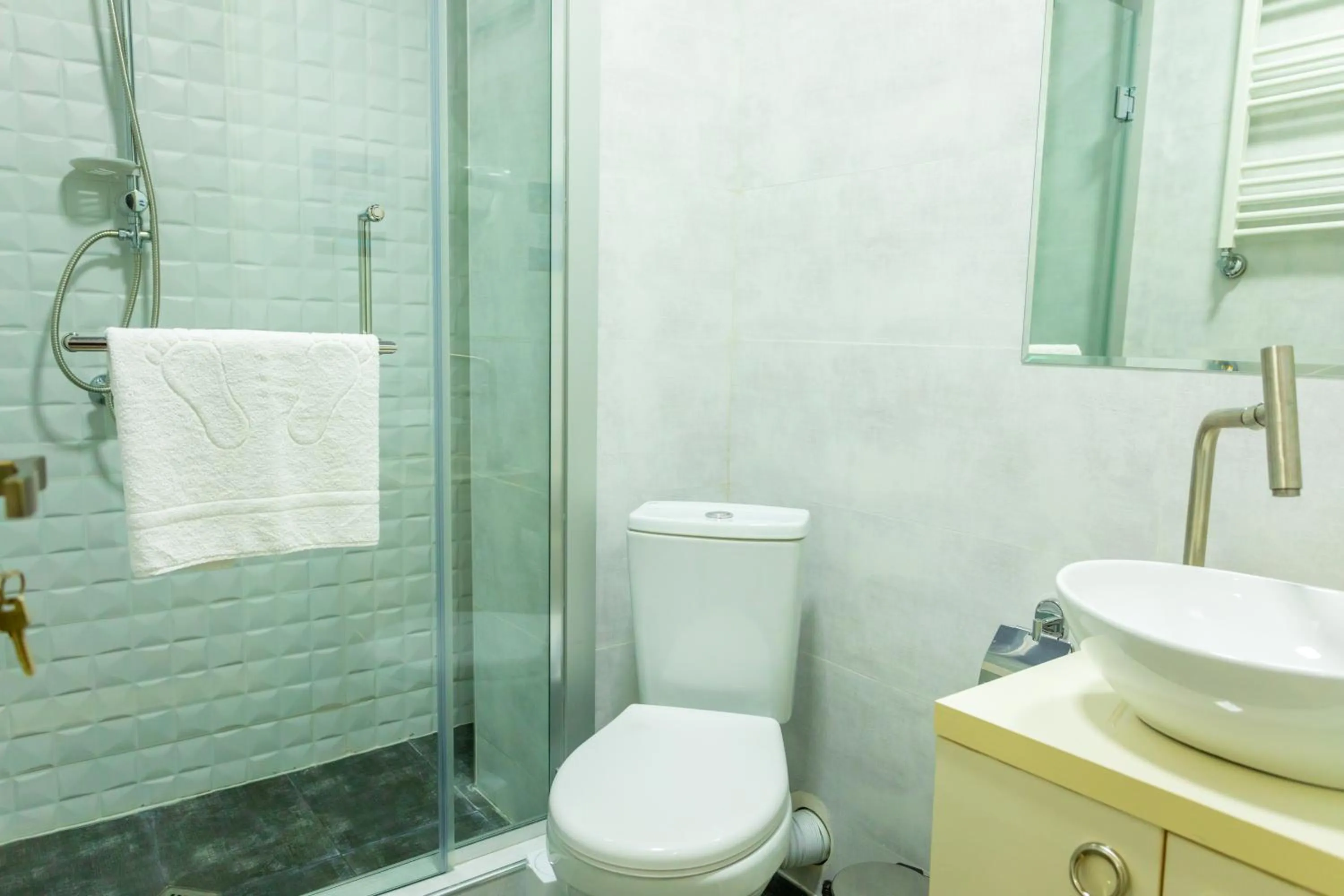 Shower in Hotel Rustaveli