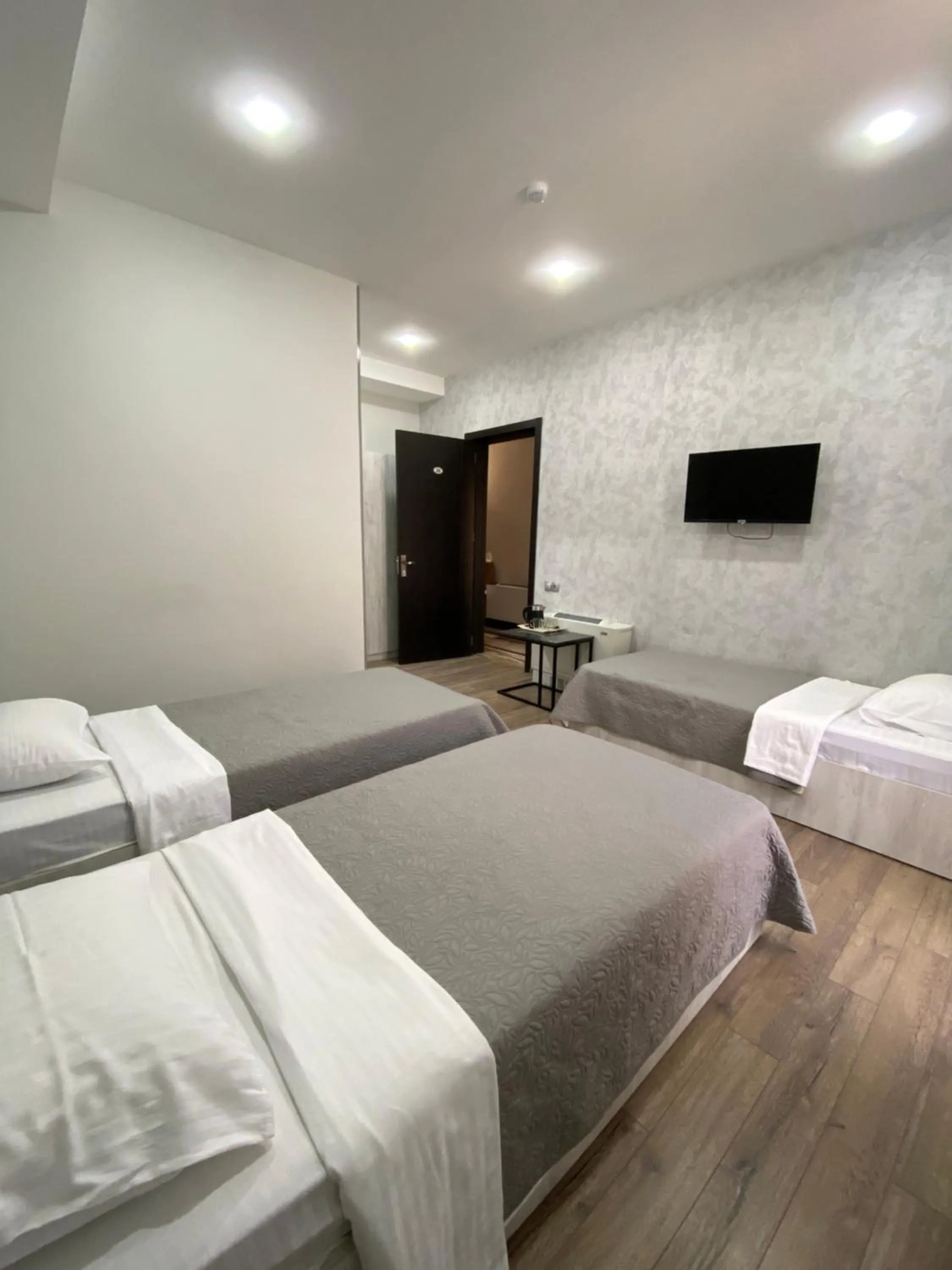 Bed in Hotel Rustaveli