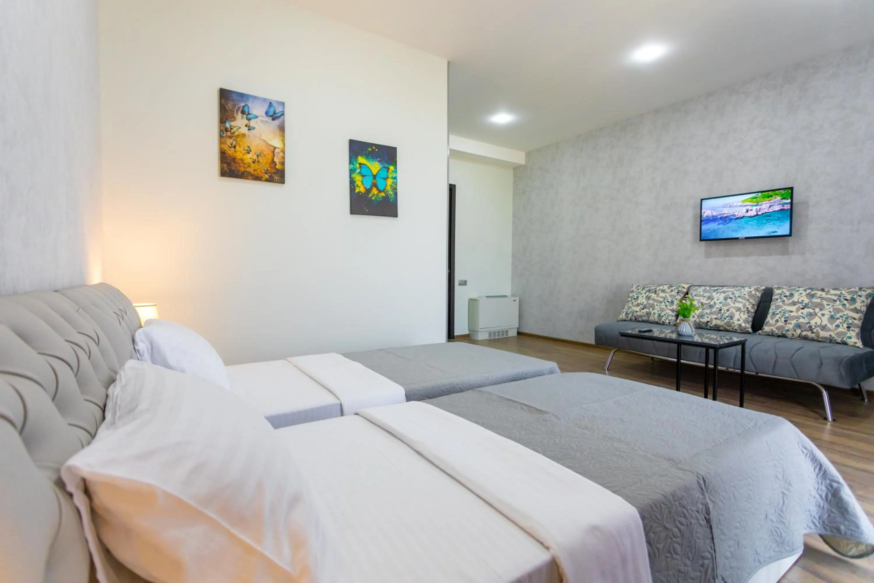 Photo of the whole room, Bed in Hotel Rustaveli