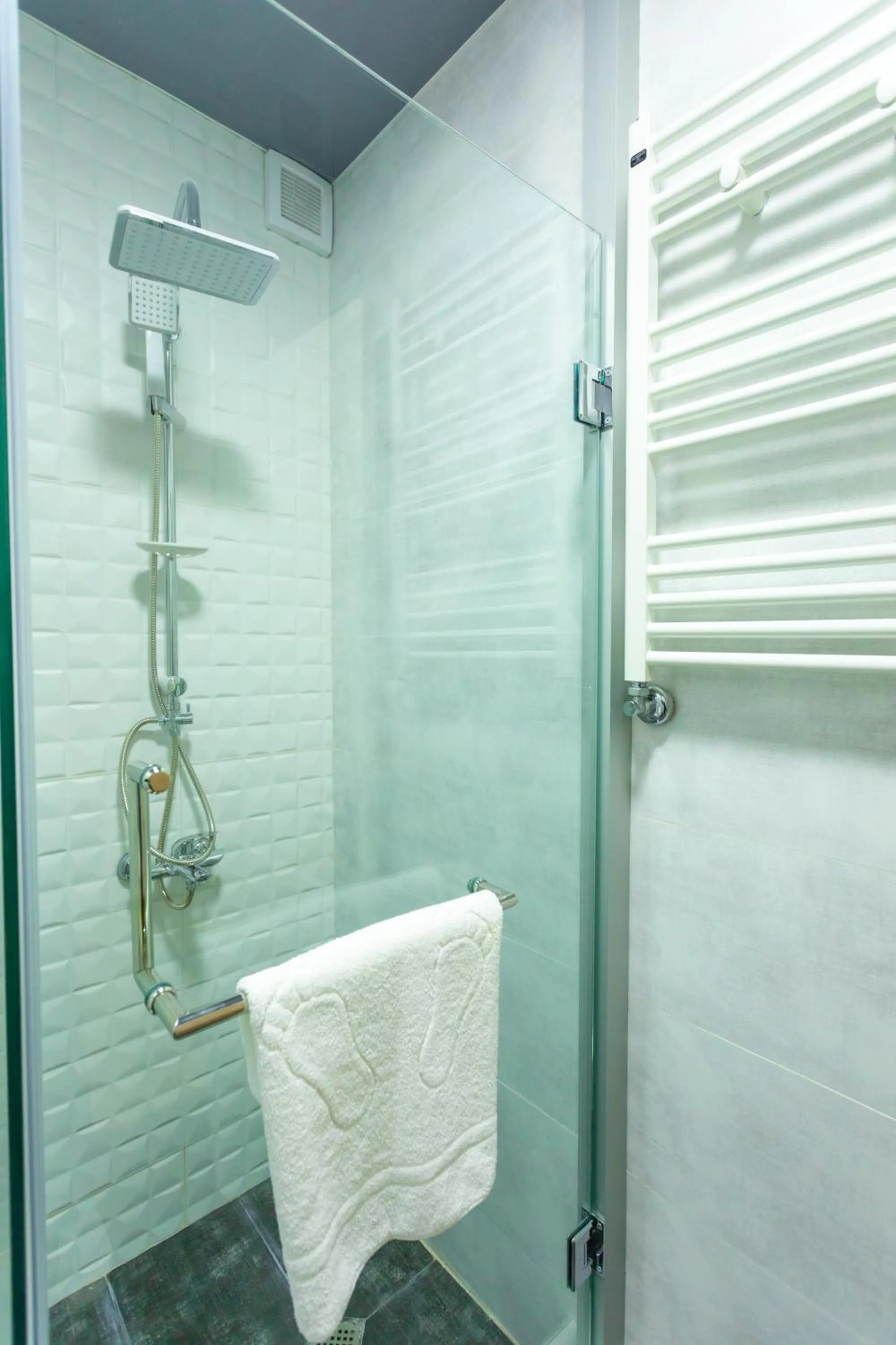Shower in Hotel Rustaveli