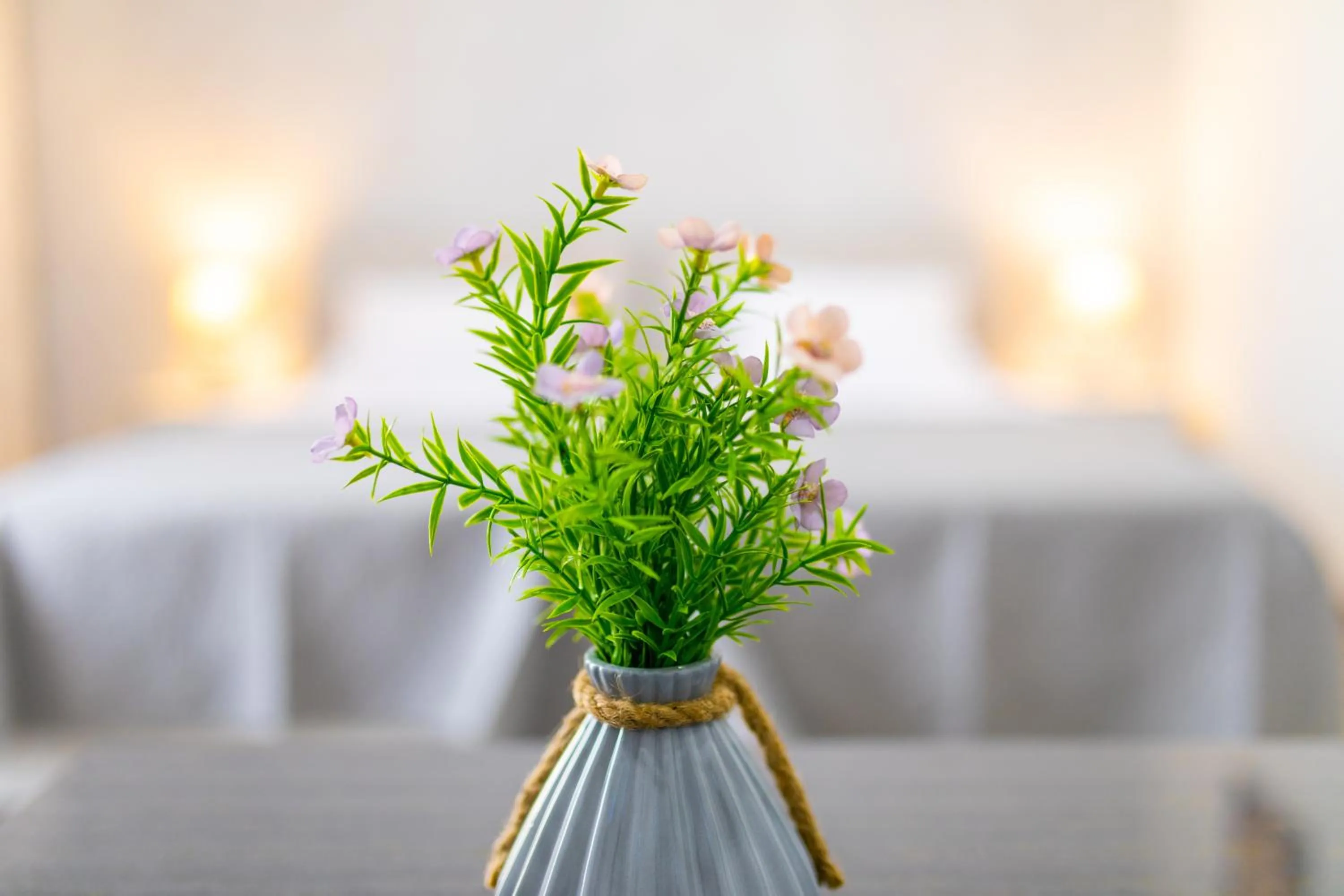 Decorative detail, Bed in Hotel Rustaveli