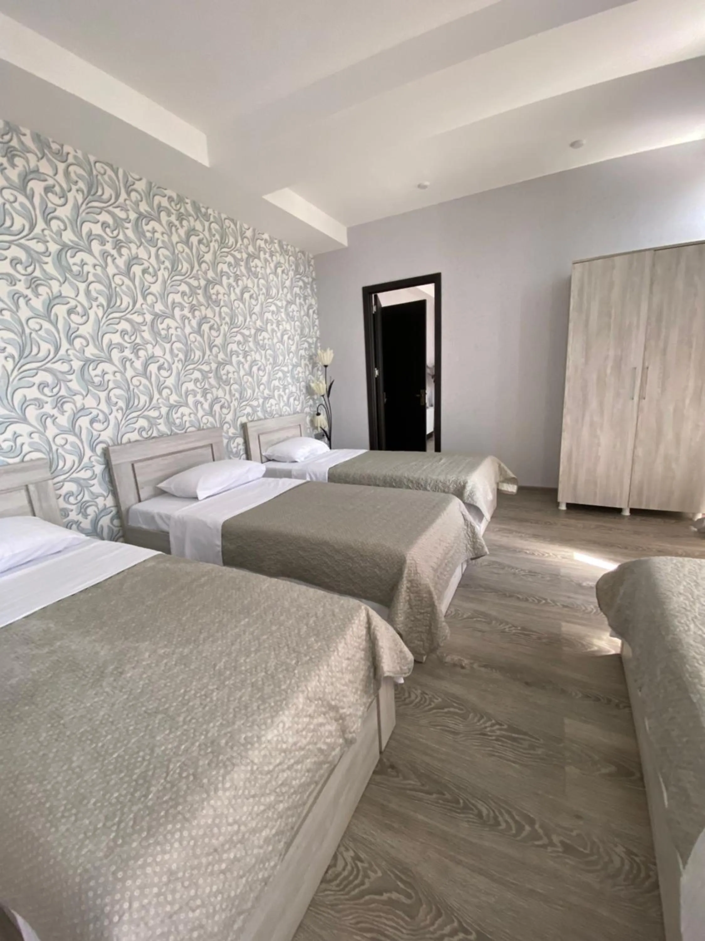 Bedroom, Bed in Hotel Rustaveli