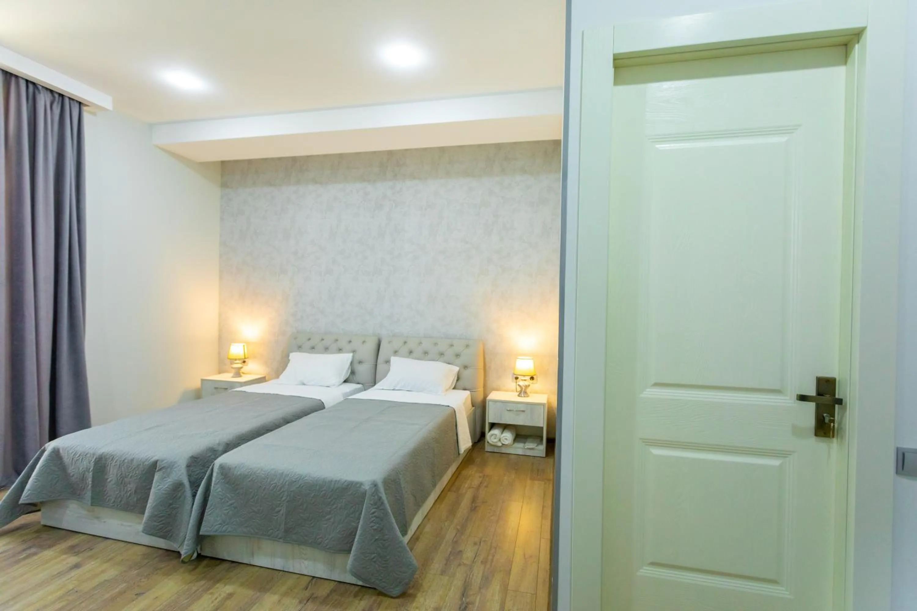 Photo of the whole room, Bed in Hotel Rustaveli