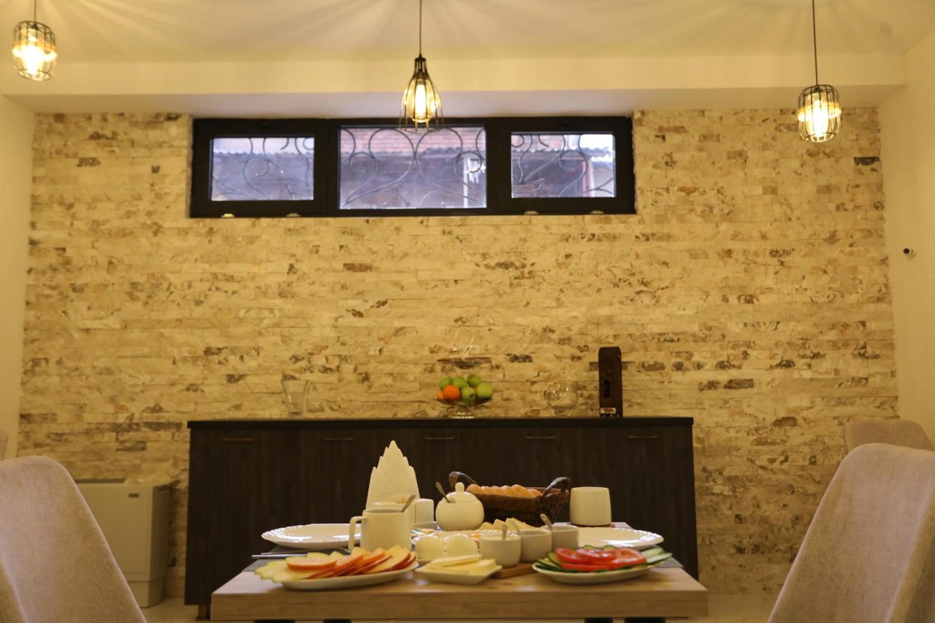 Breakfast in Hotel Rustaveli