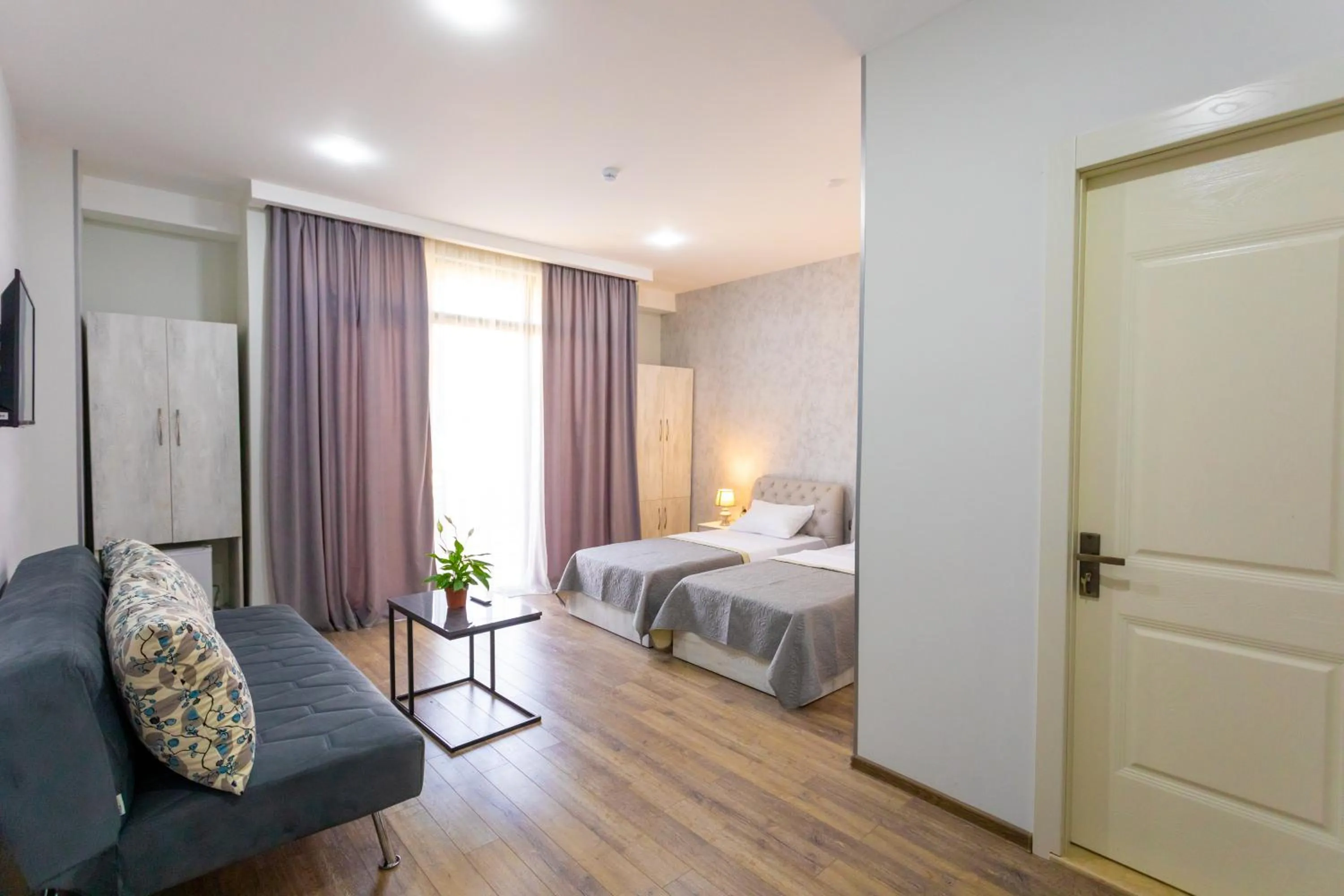 Photo of the whole room, Bed in Hotel Rustaveli