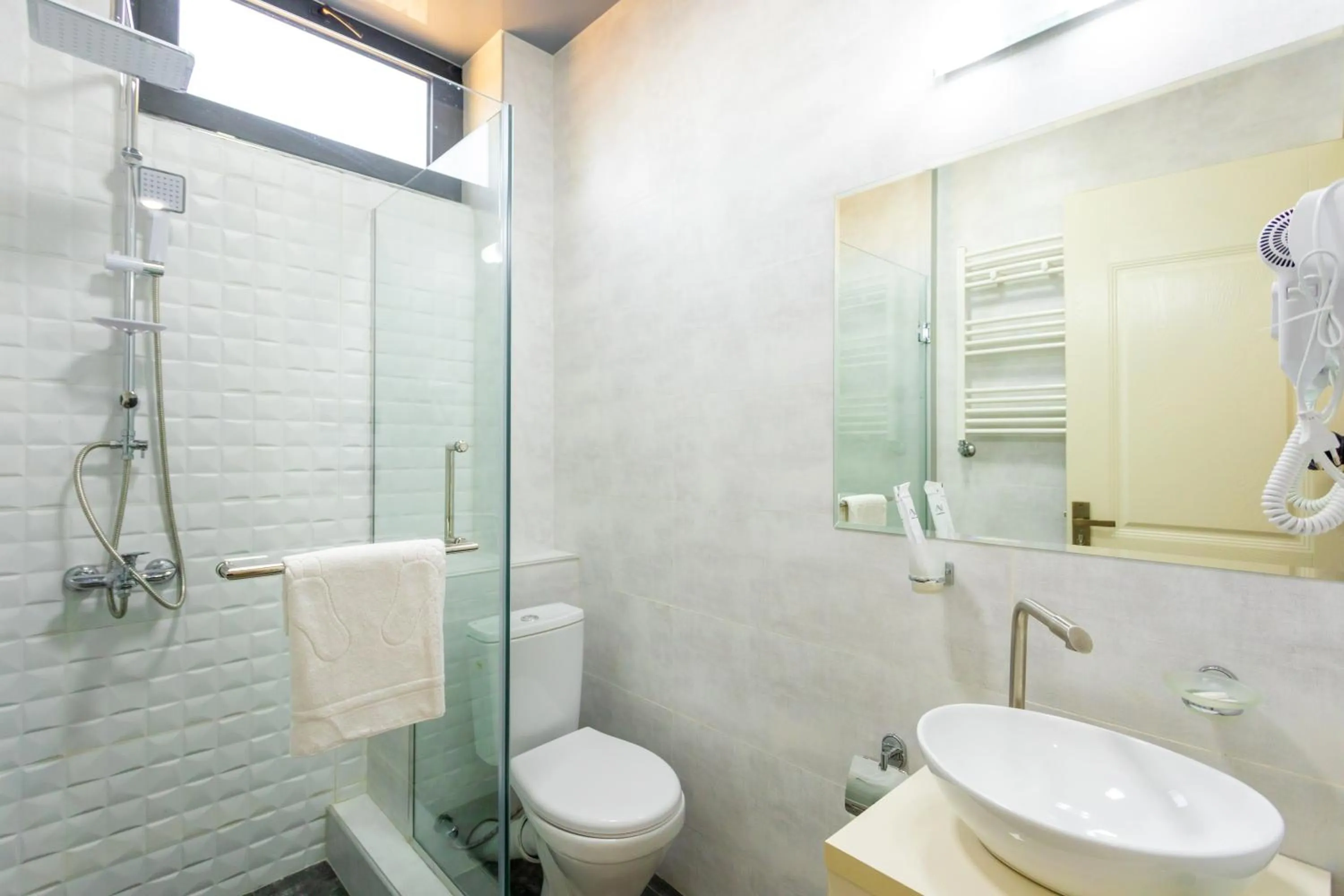 Shower in Hotel Rustaveli