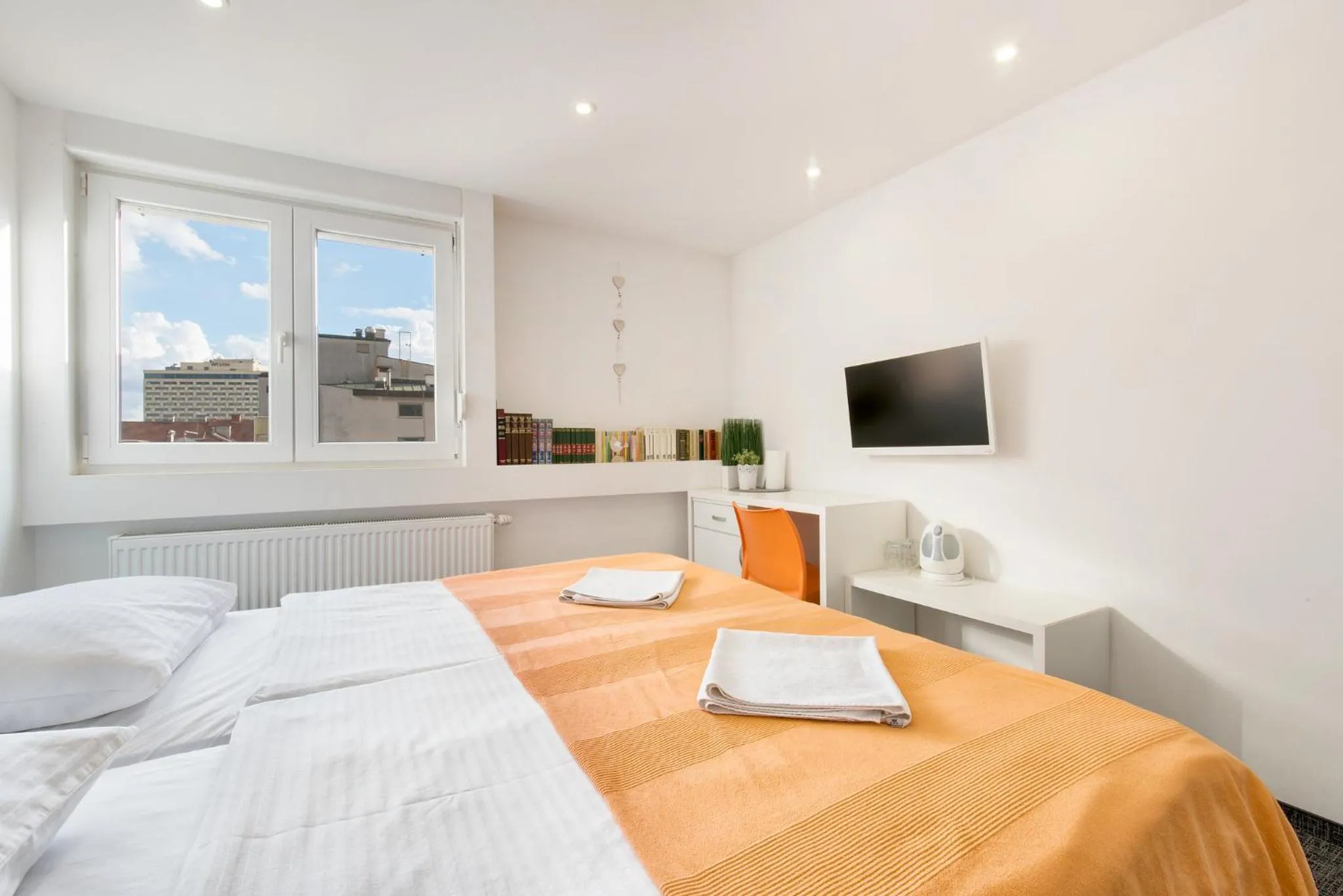 Bedroom in Tia Apartments and Rooms