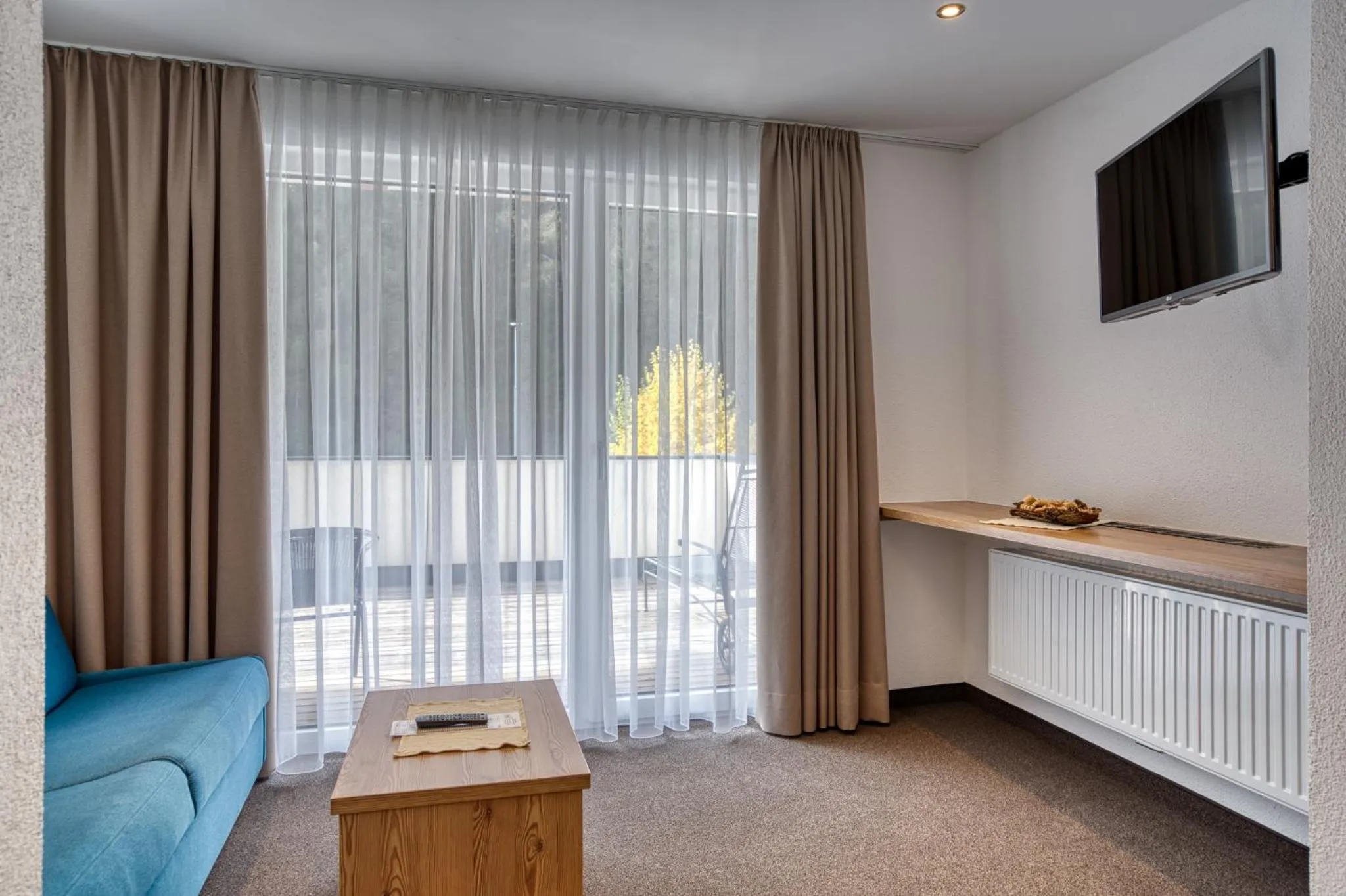 Seating area in Hotel Erika