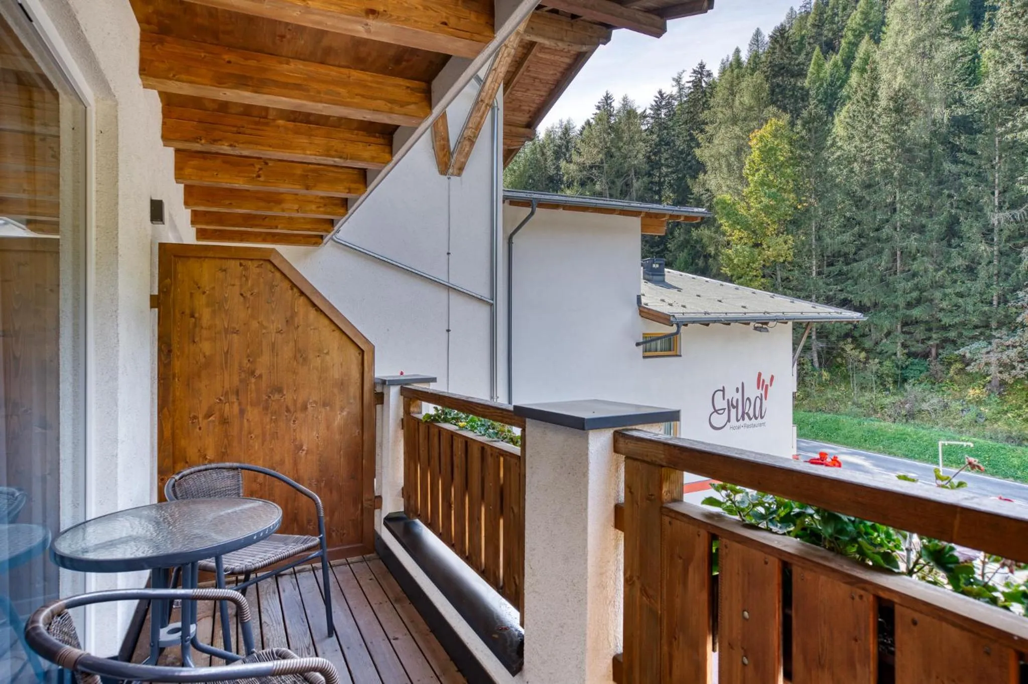 Balcony/Terrace in Hotel Erika