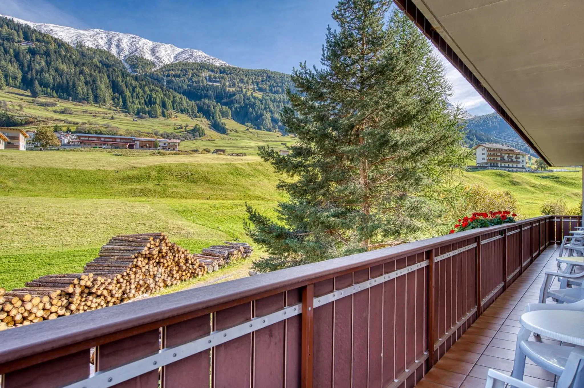 Mountain view in Hotel Erika