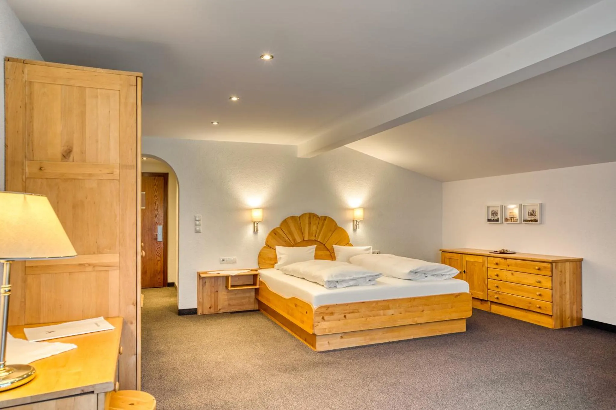 Bedroom, Bed in Hotel Erika