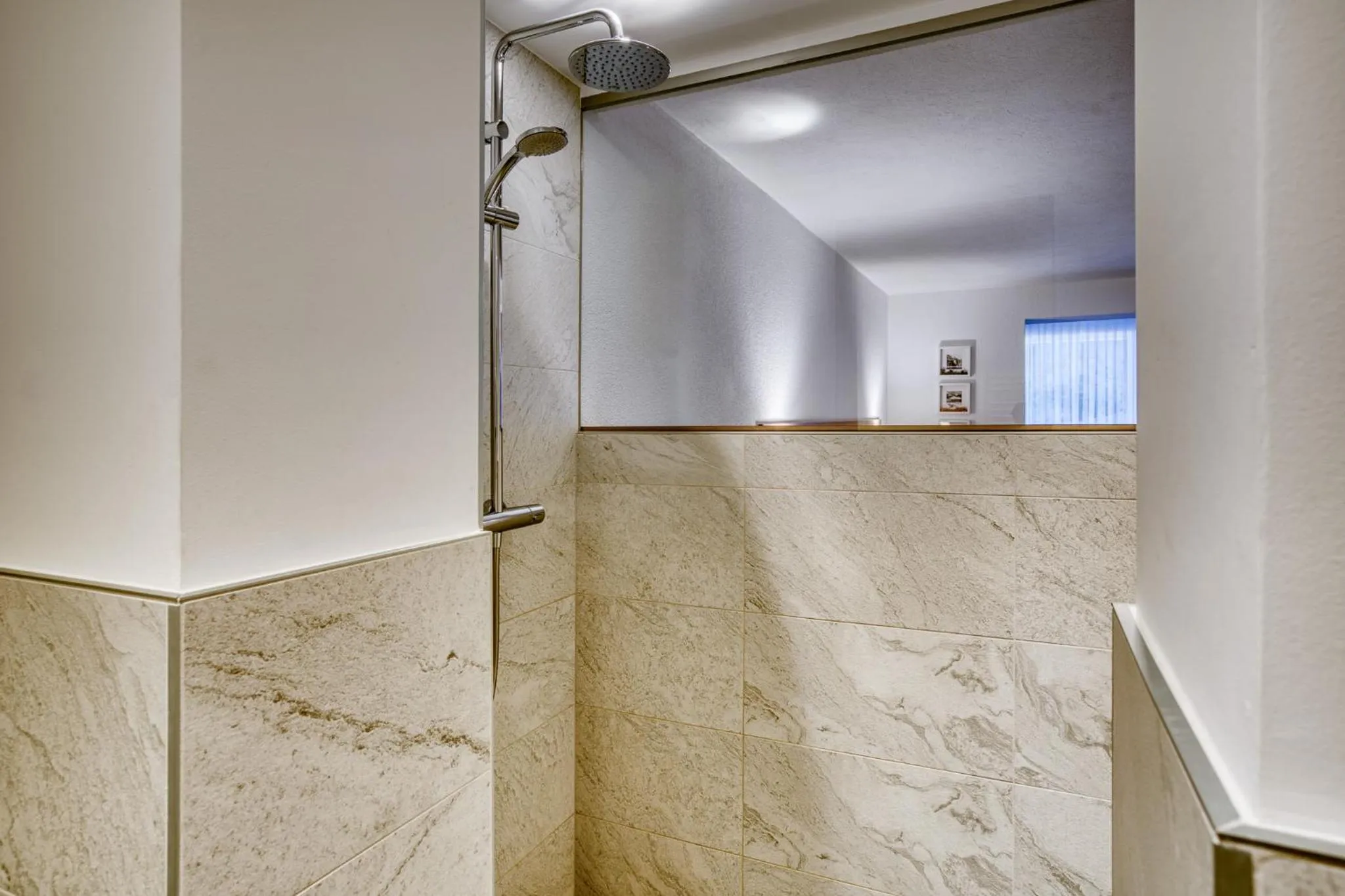 Shower in Hotel Erika