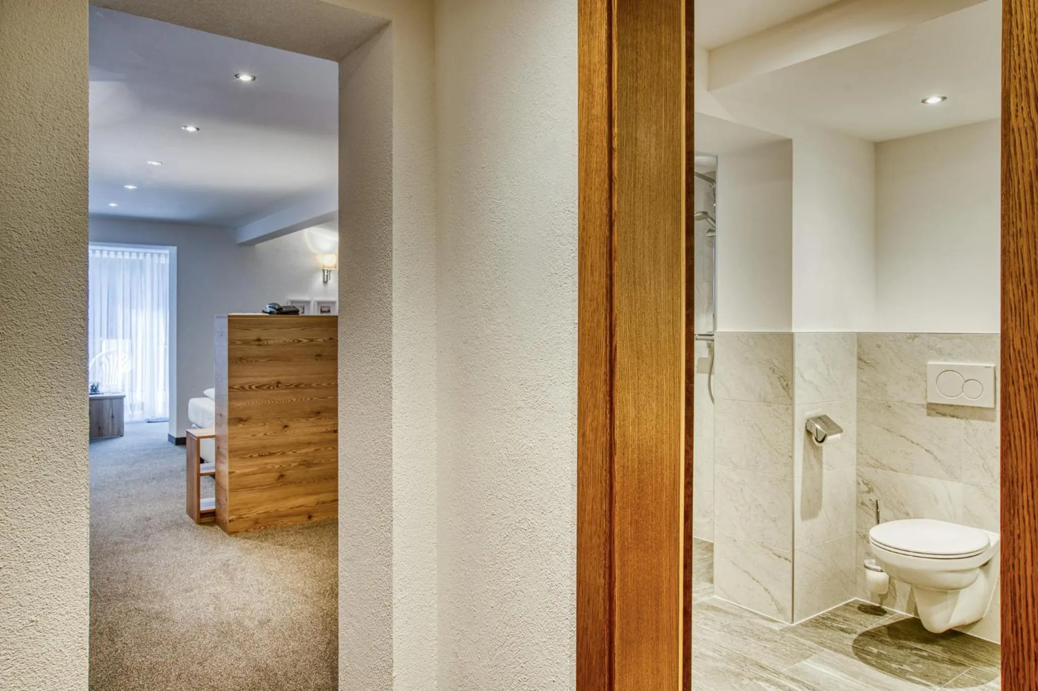 Bathroom in Hotel Erika