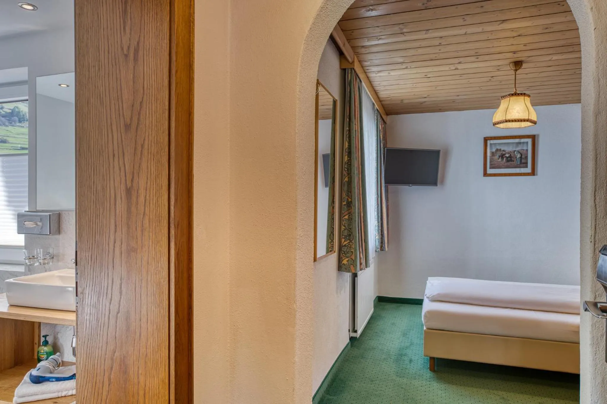 Bedroom, Bed in Hotel Erika