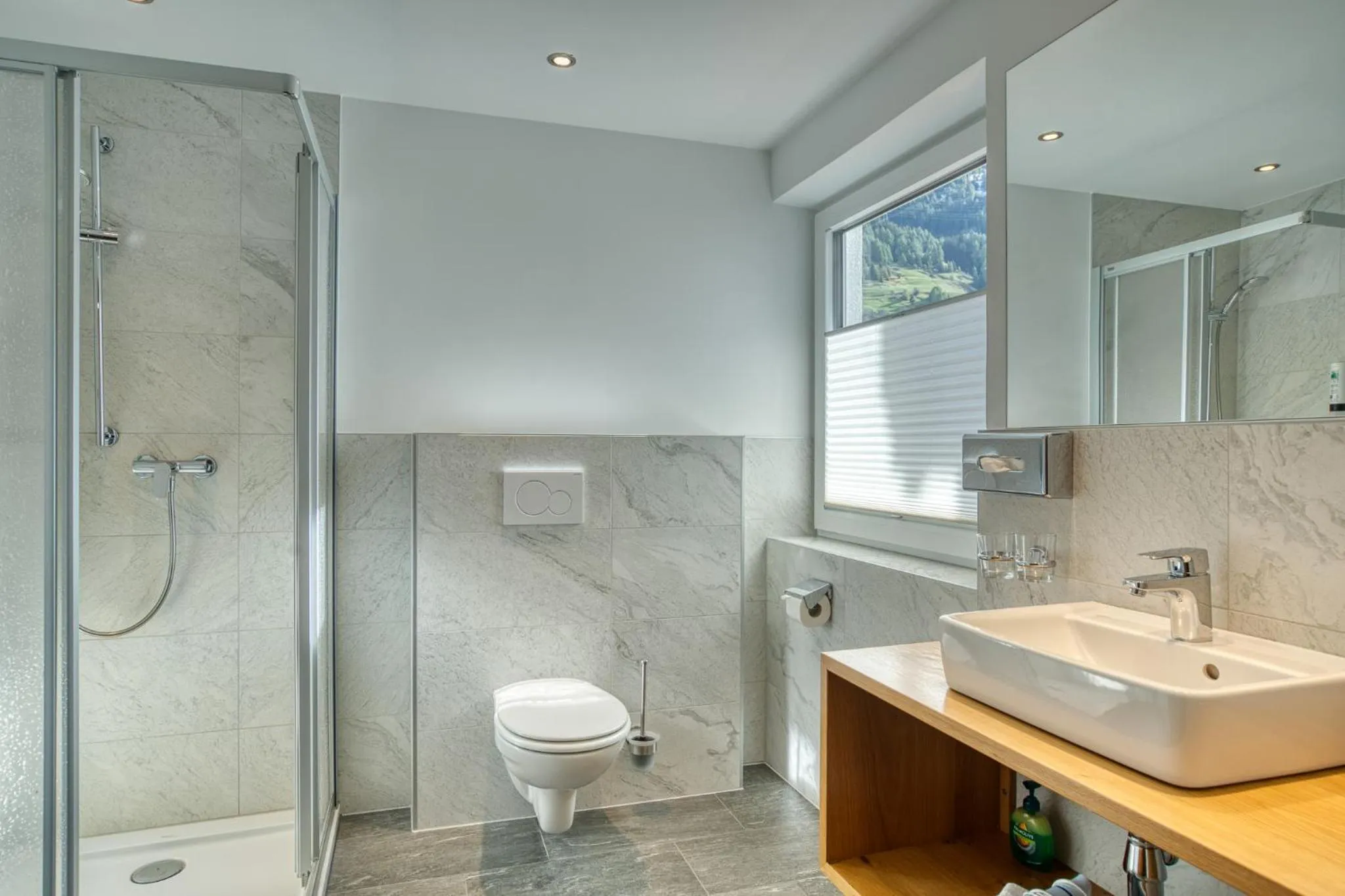 Shower in Hotel Erika