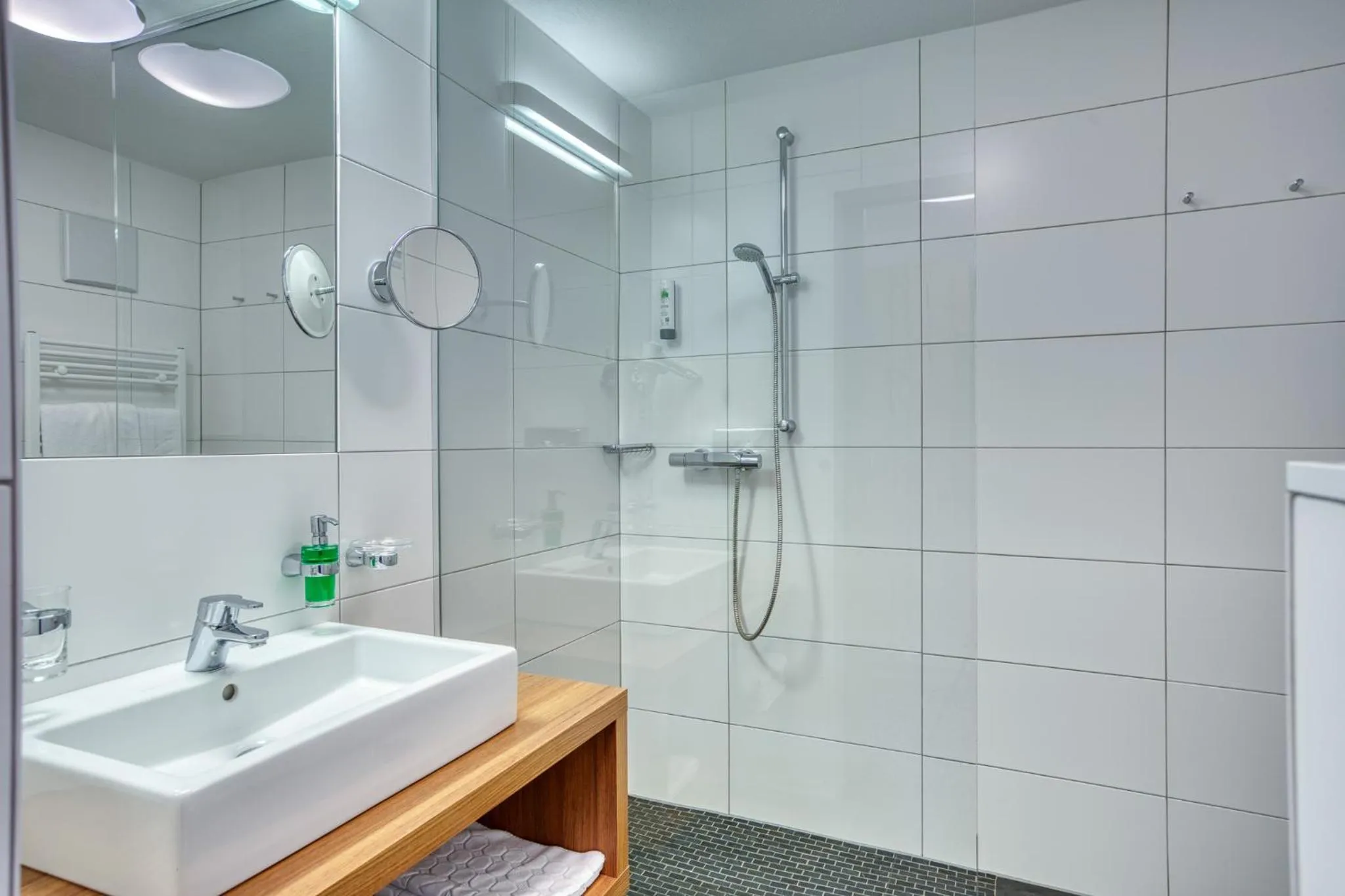 Shower in Hotel Erika