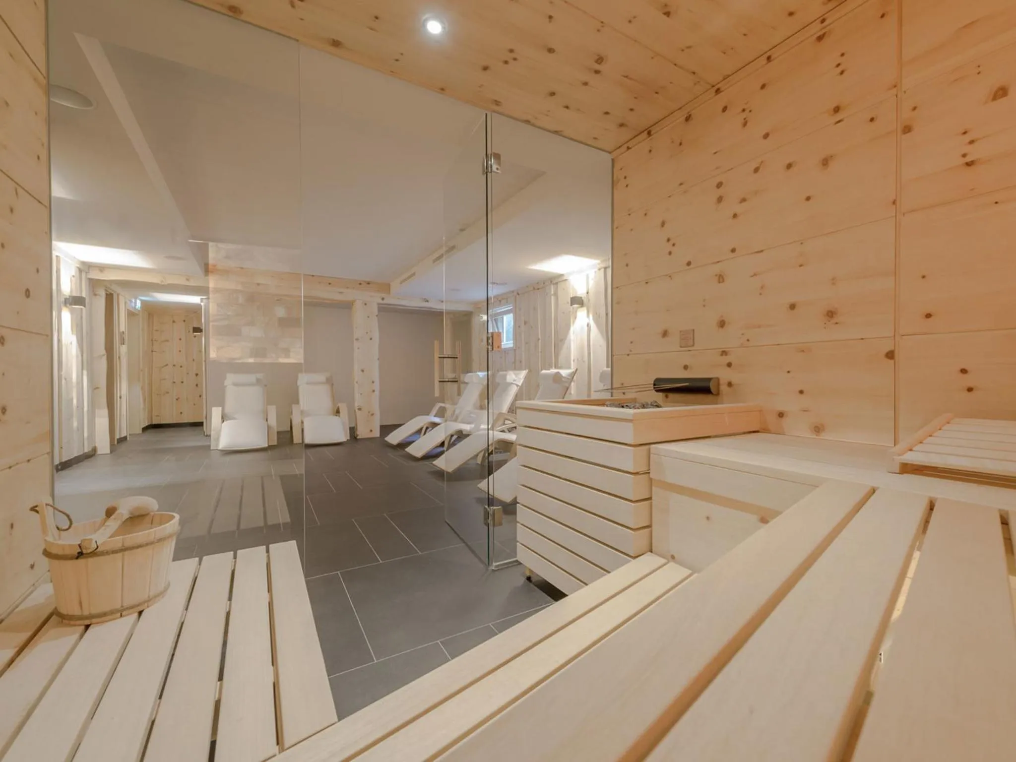 Sauna in Chalet Obergurgl Luxury Apartments