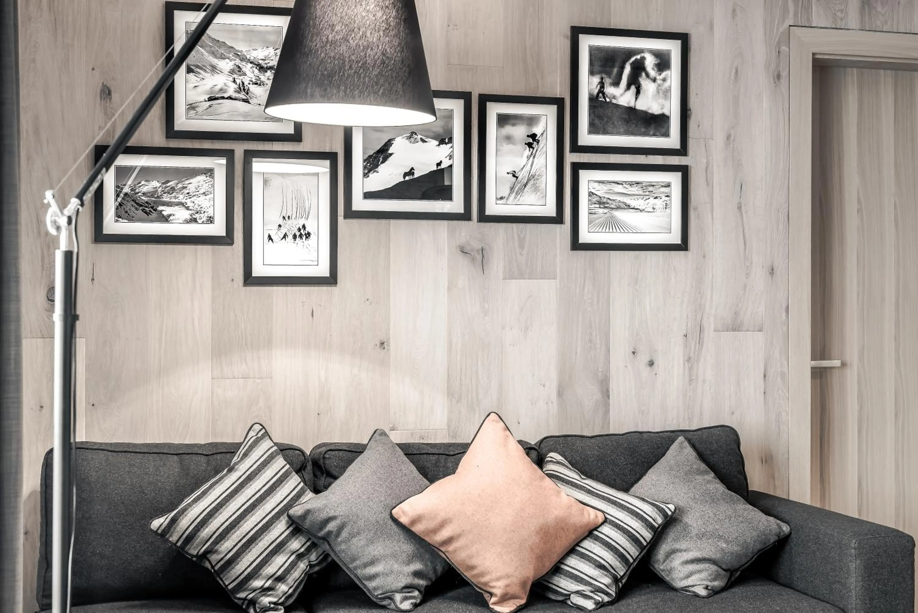 Seating area in Chalet Obergurgl Luxury Apartments