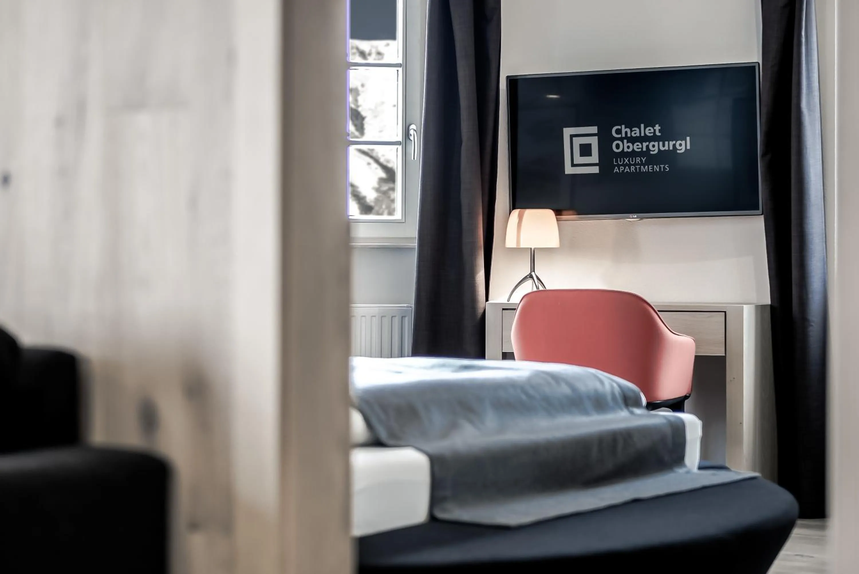 Decorative detail, Bed in Chalet Obergurgl Luxury Apartments