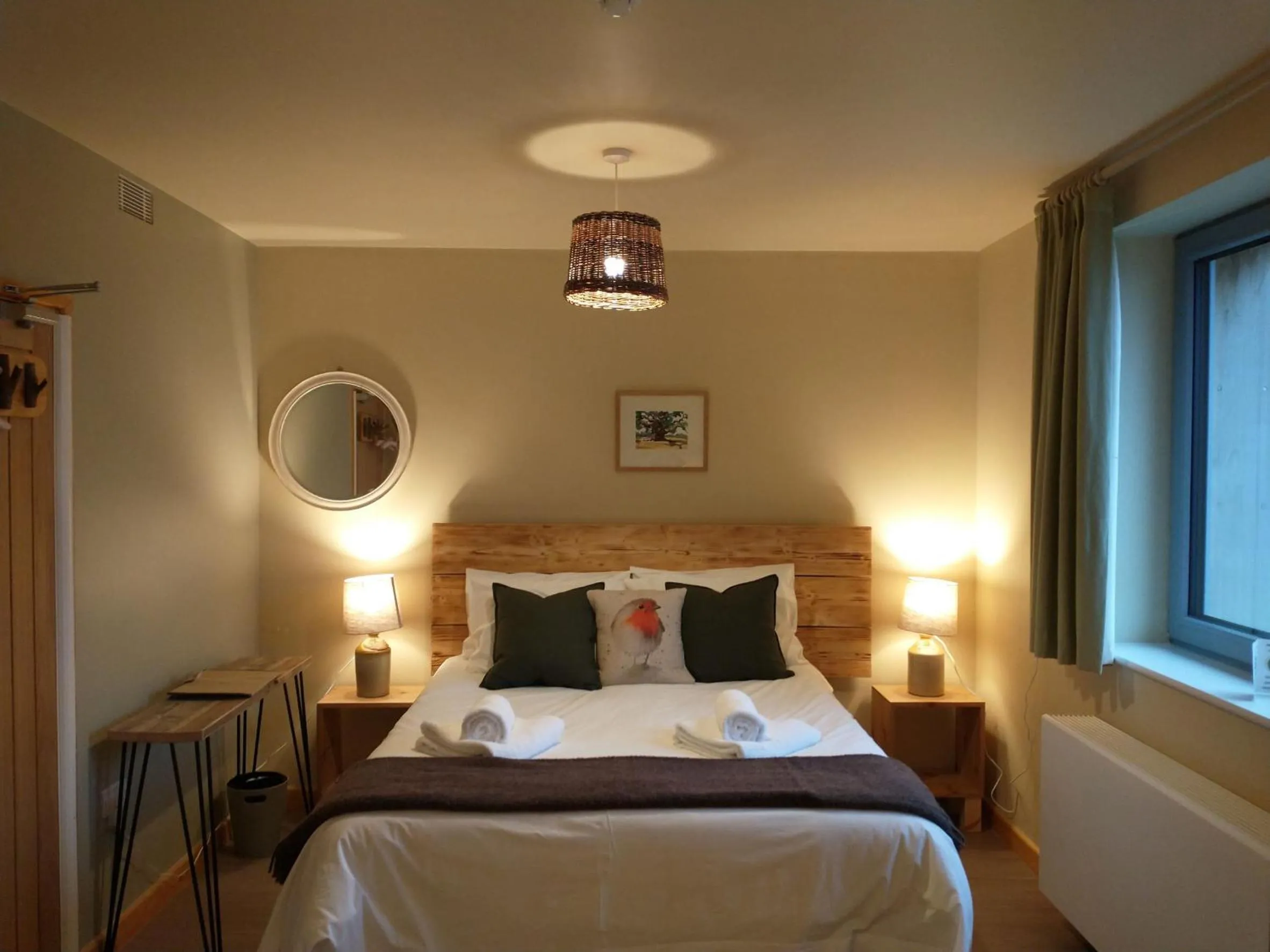 Bed in South Downs Eco Lodge & Camping