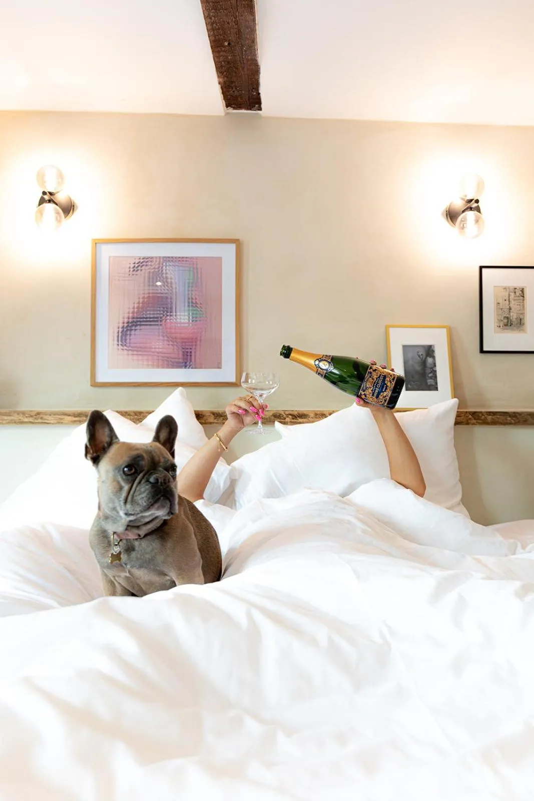 Bed in Boutique Hotel & Restaurant Frenchie