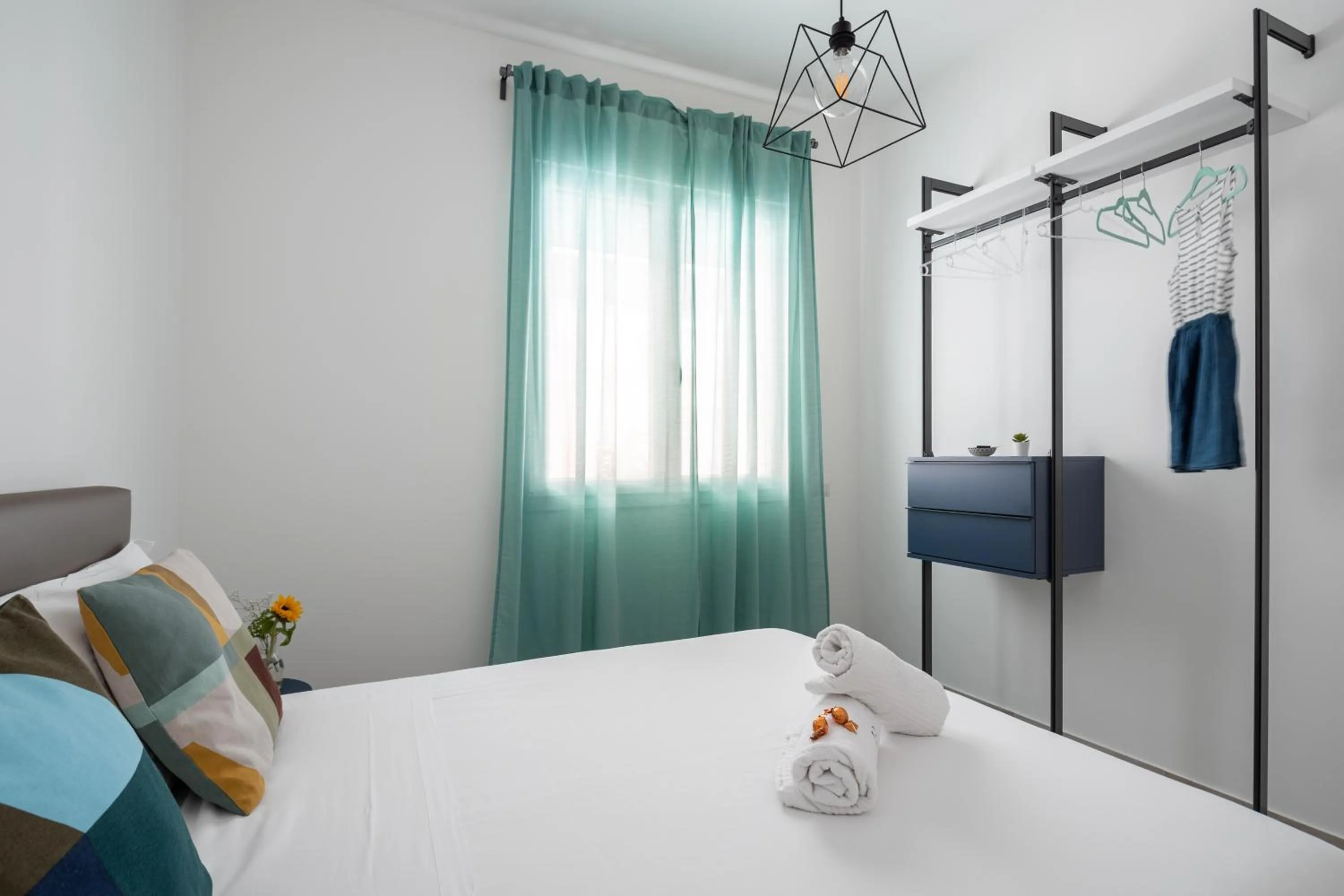 Bedroom, Bed in Volturno3 Suites & more