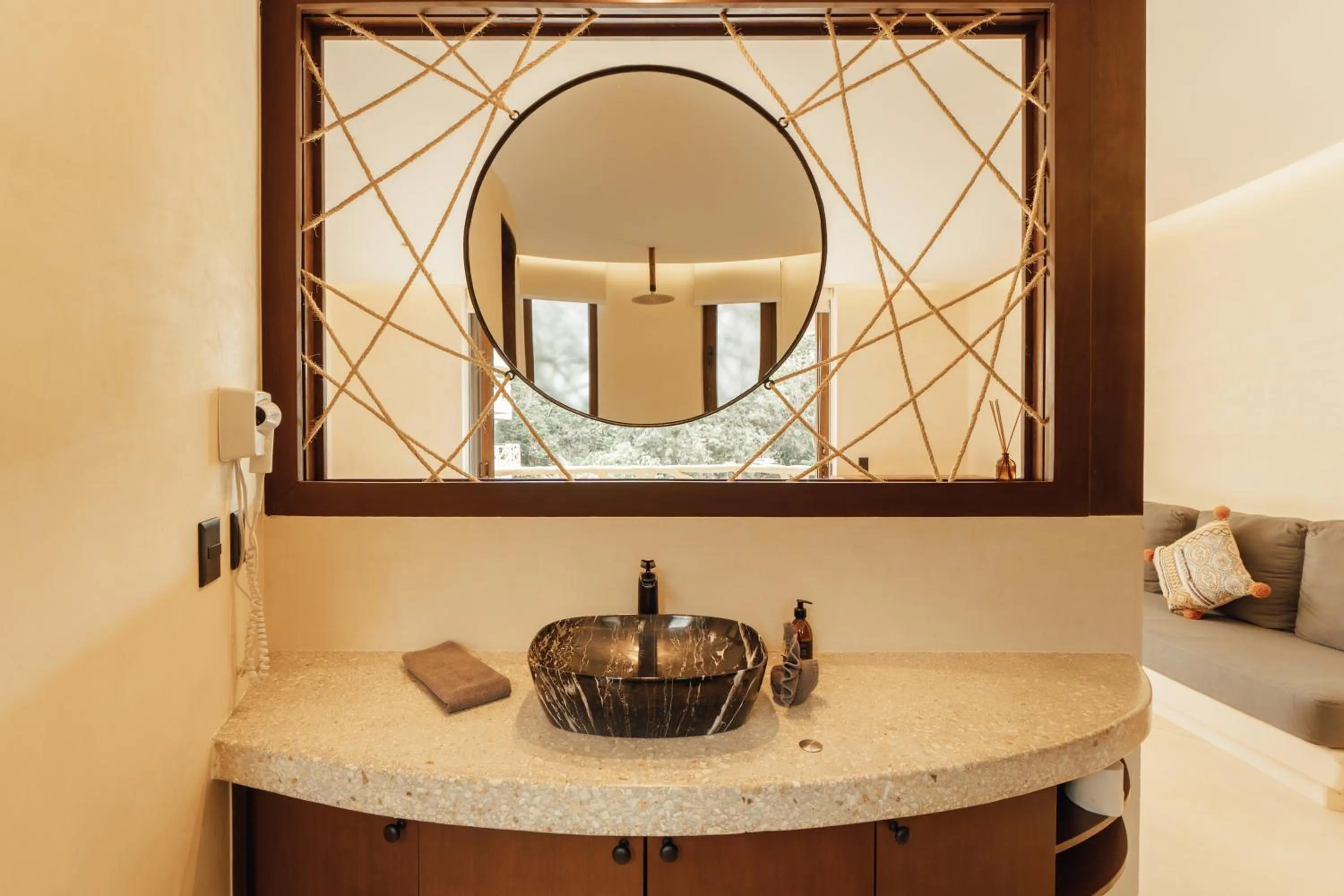 Bathroom in Kan Tulum Hotel