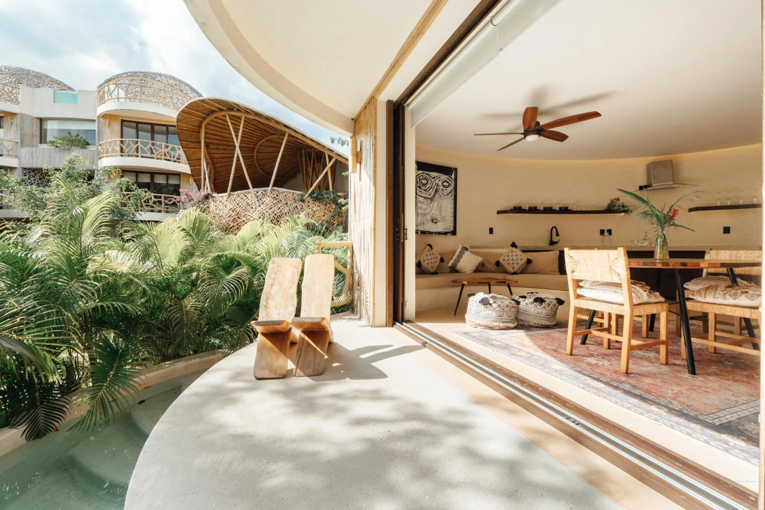 Balcony/Terrace in Kan Tulum Hotel