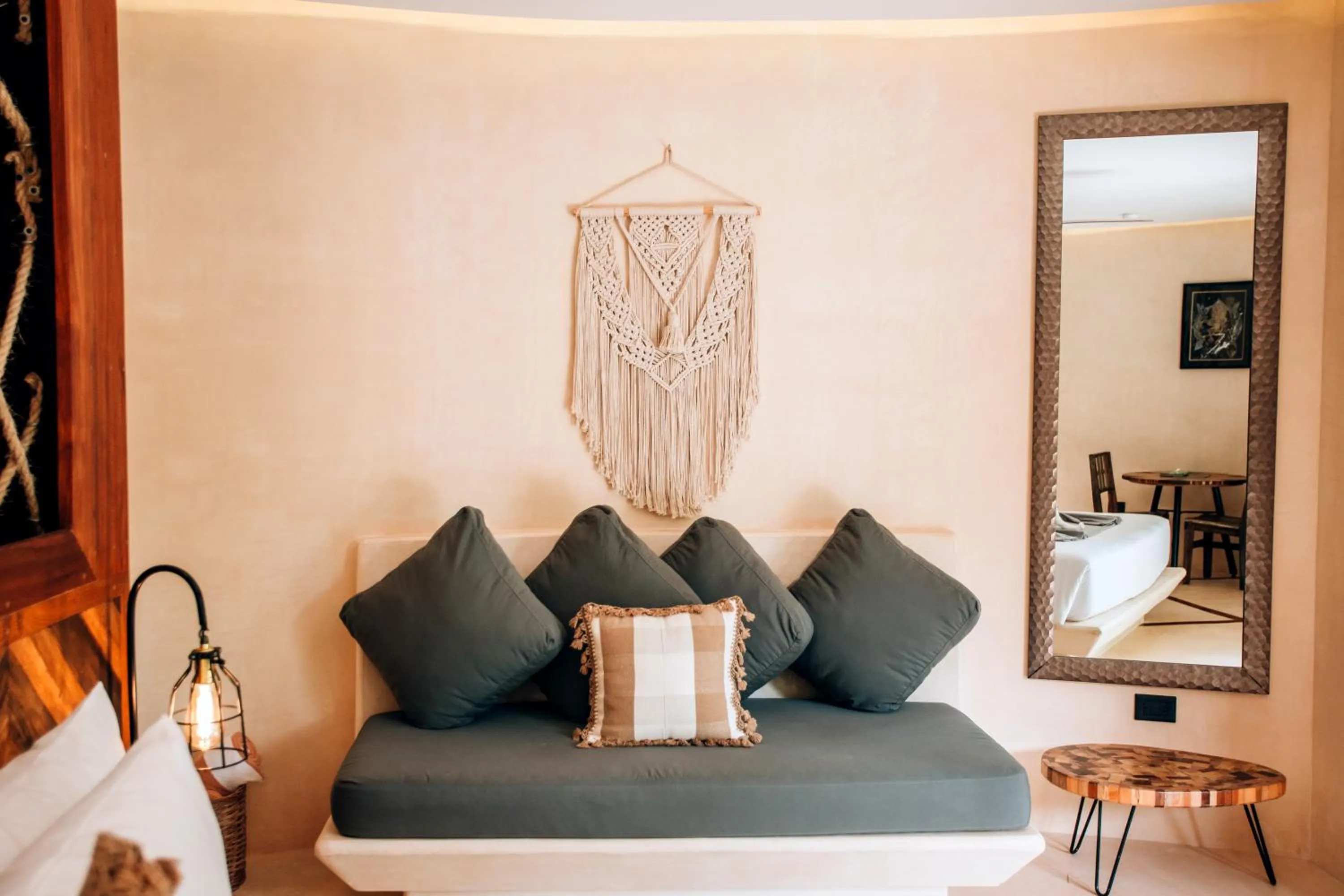 Bedroom in Kan Tulum Hotel