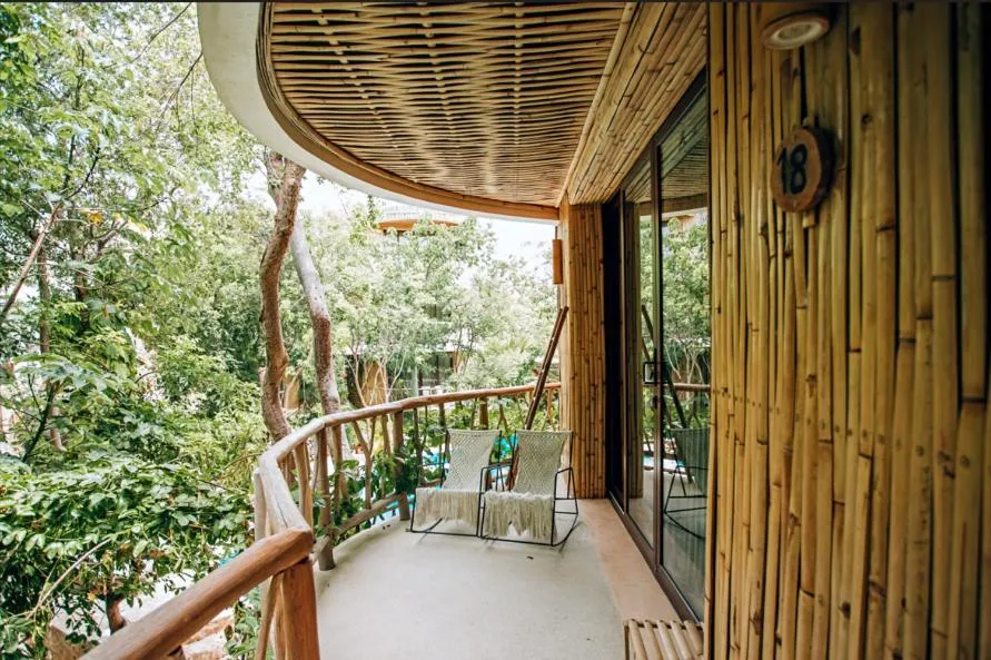 Balcony/Terrace in Kan Tulum Hotel