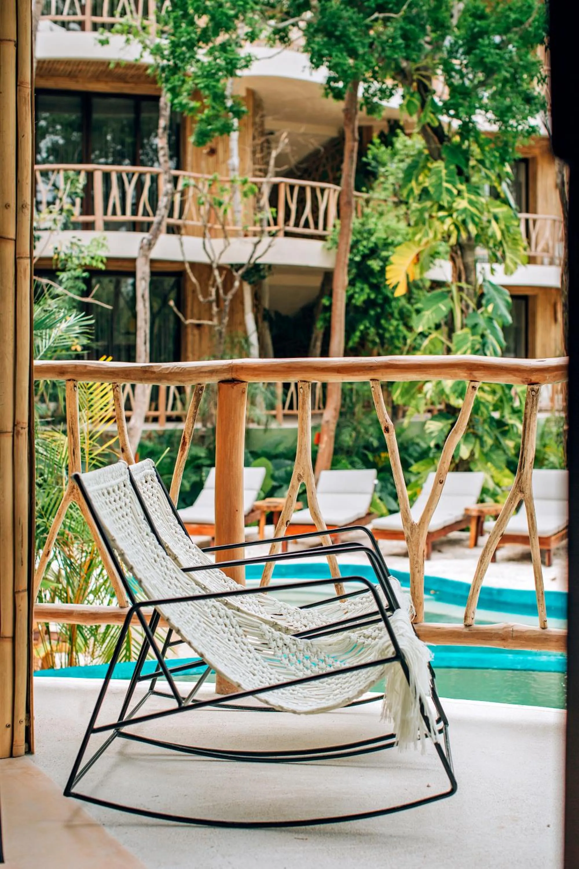 Balcony/Terrace in Kan Tulum Hotel