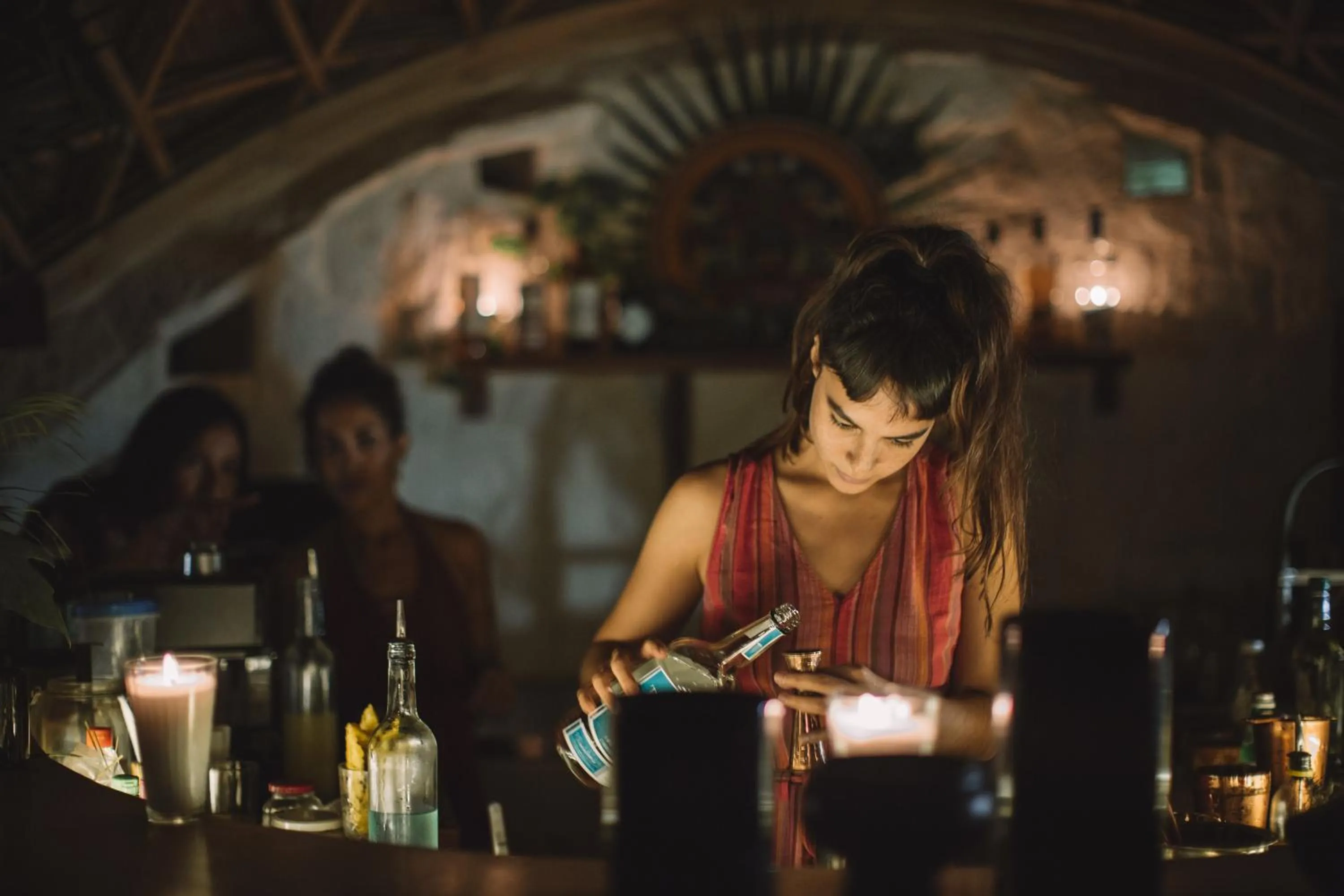 Lounge or bar in Kan Tulum Hotel