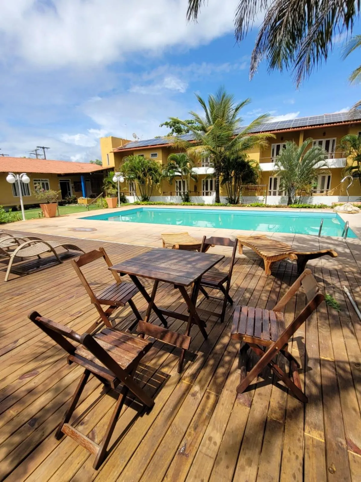Pool view in Pousada Beach Bahia