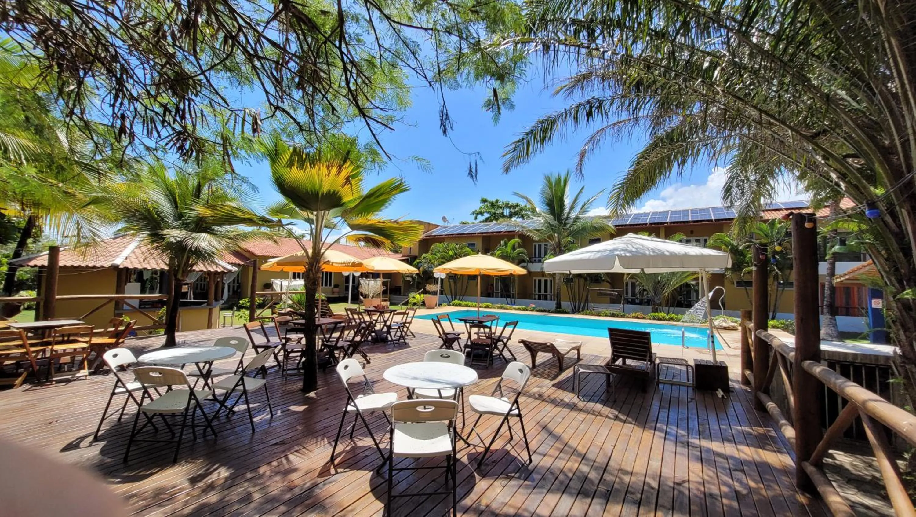 Patio in Pousada Beach Bahia
